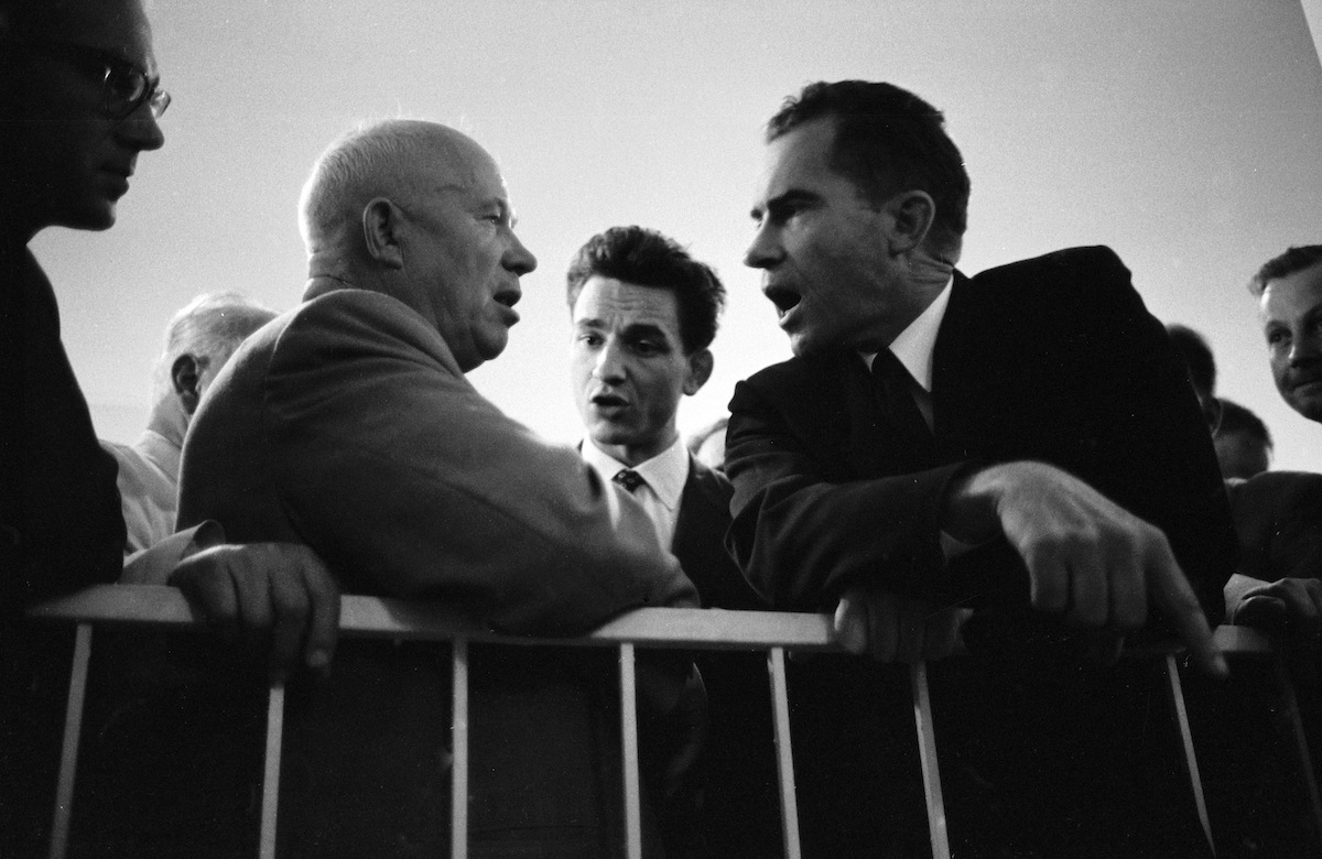 Nixon Argues With Khrushchev