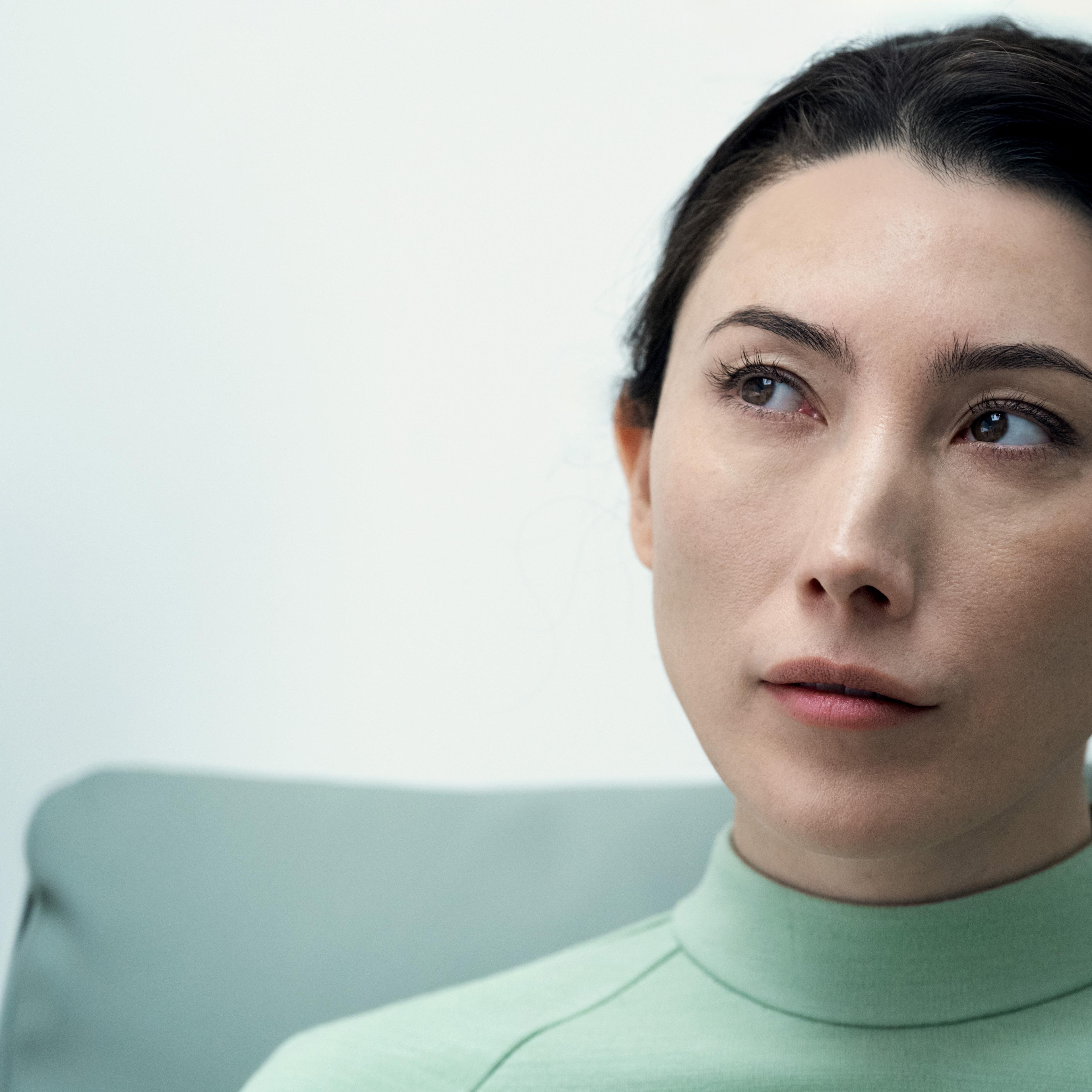 Dichen Lachman as Gemma in Episode 7 of 'Severance' Season 2.