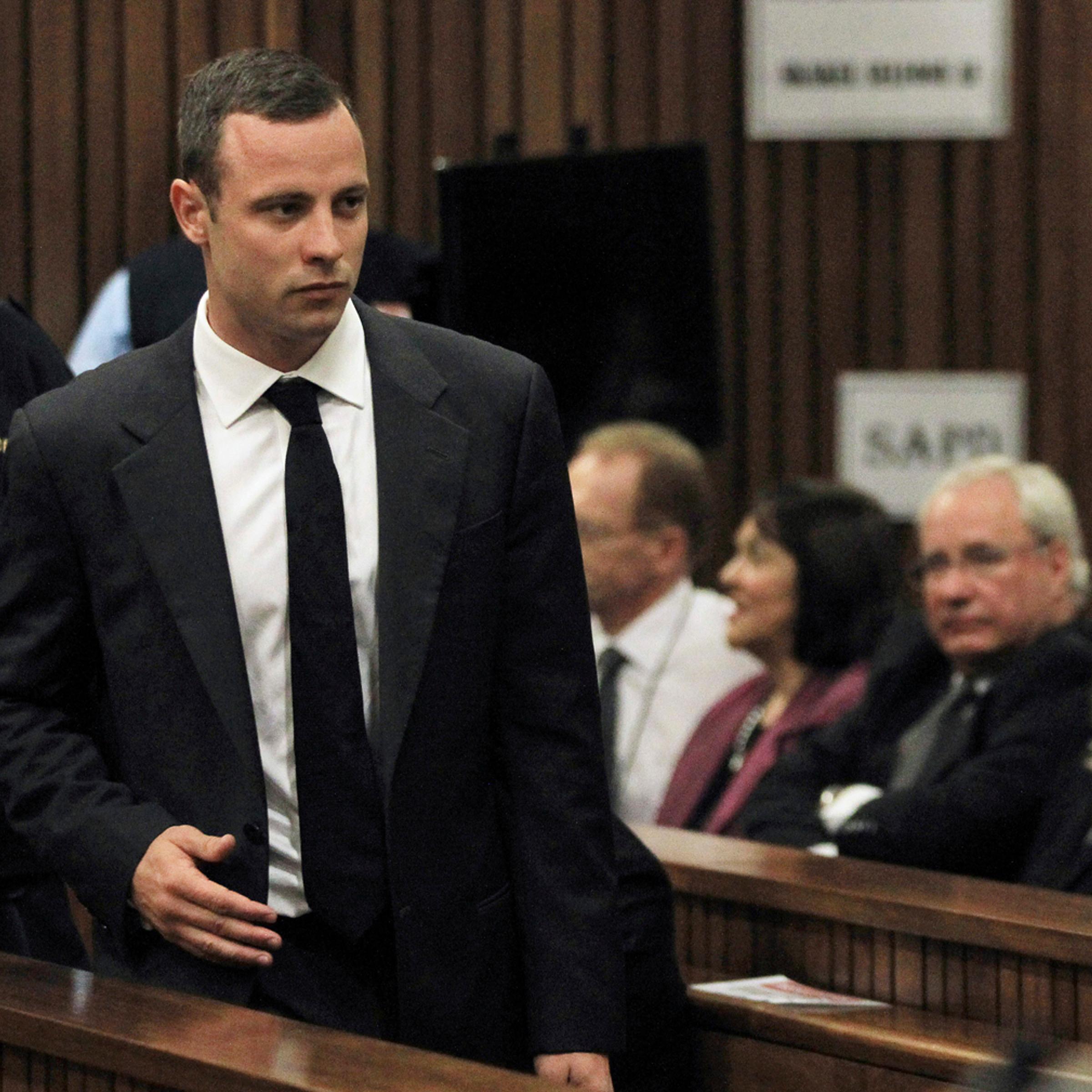 Pistorius arrives in court ahead of his trial in Pretoria