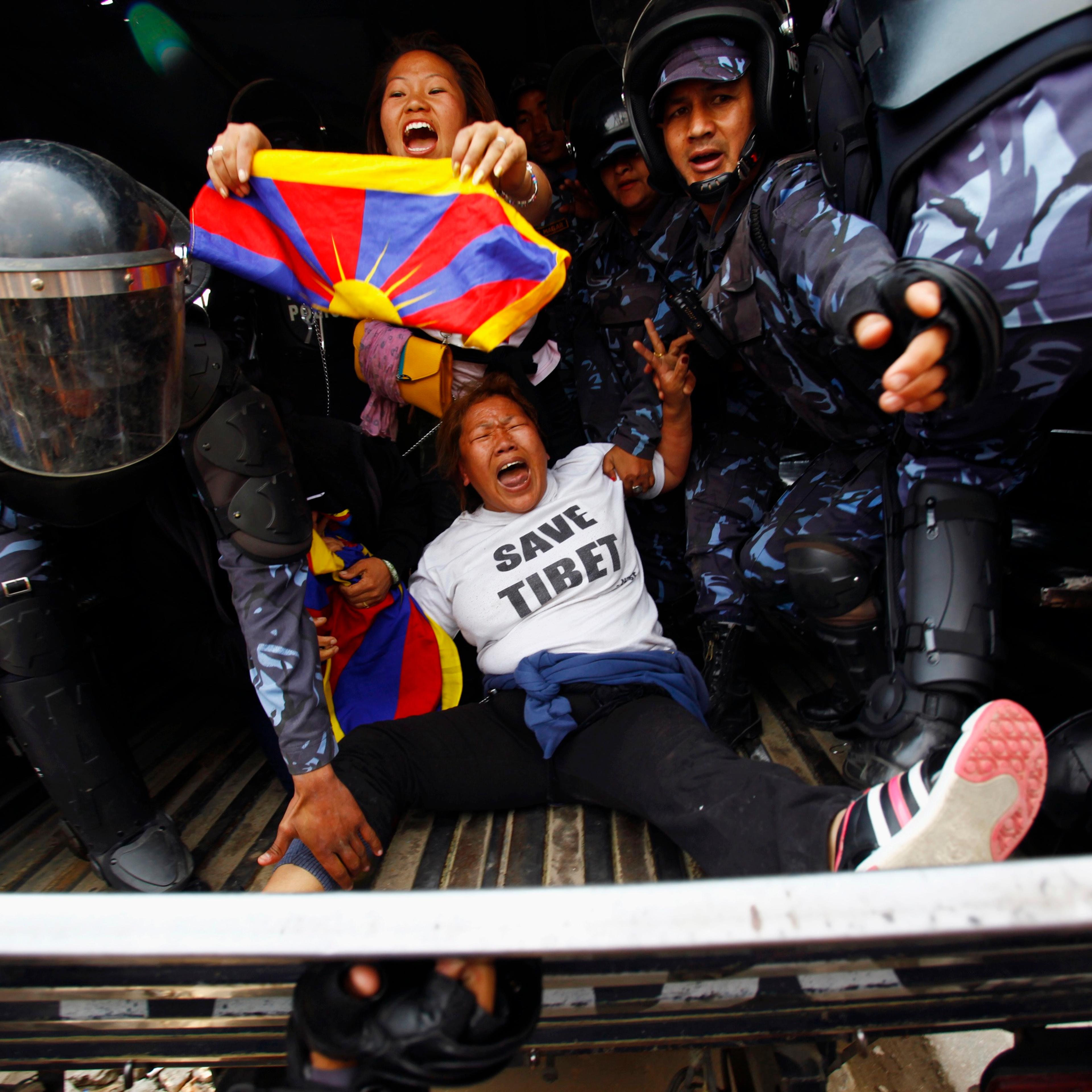 Nepal Tibetan Protest
