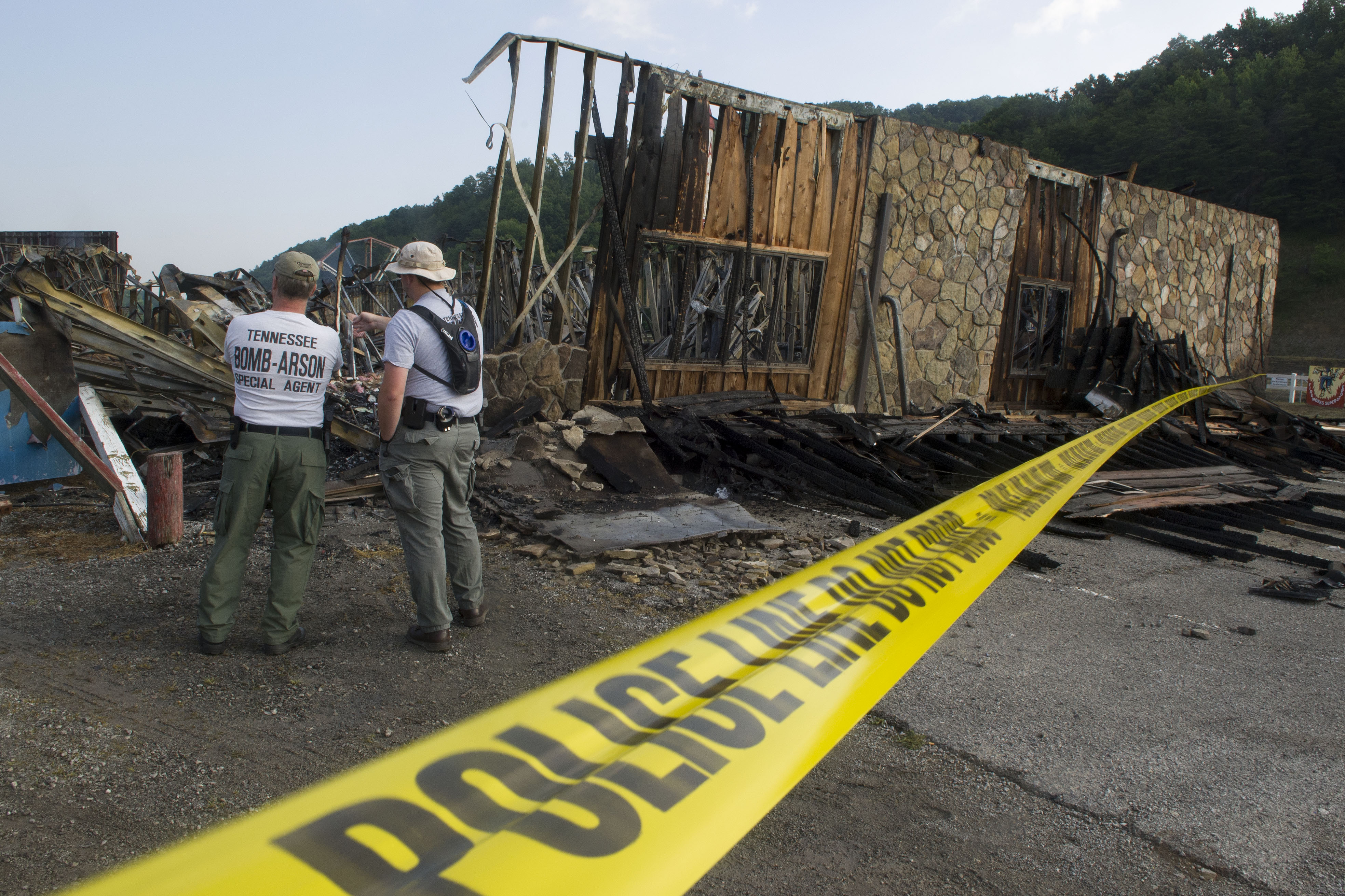 Fireworks Store Fire