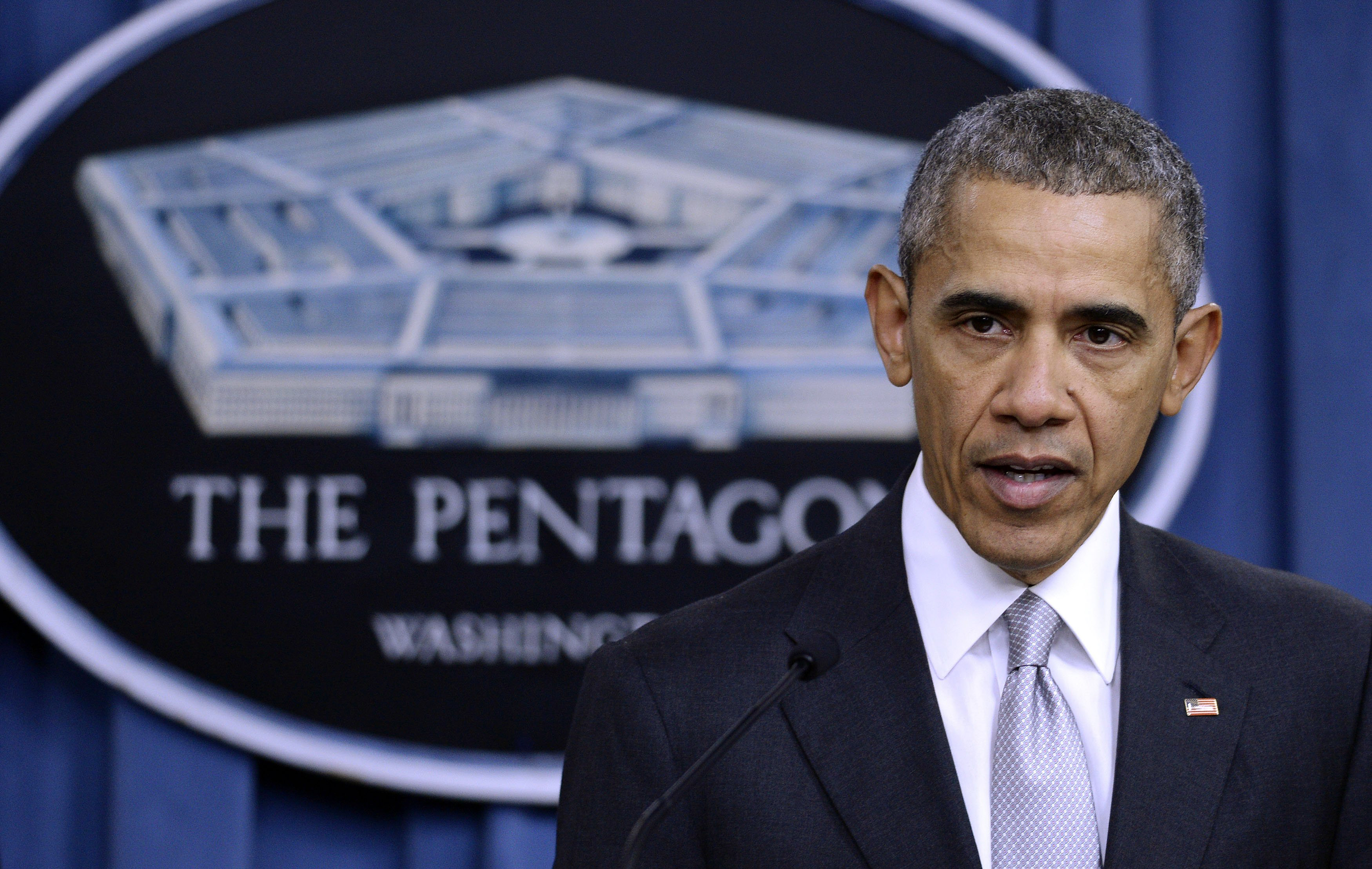 President Obama makes a statement on the counter-ISIL campaign - DC