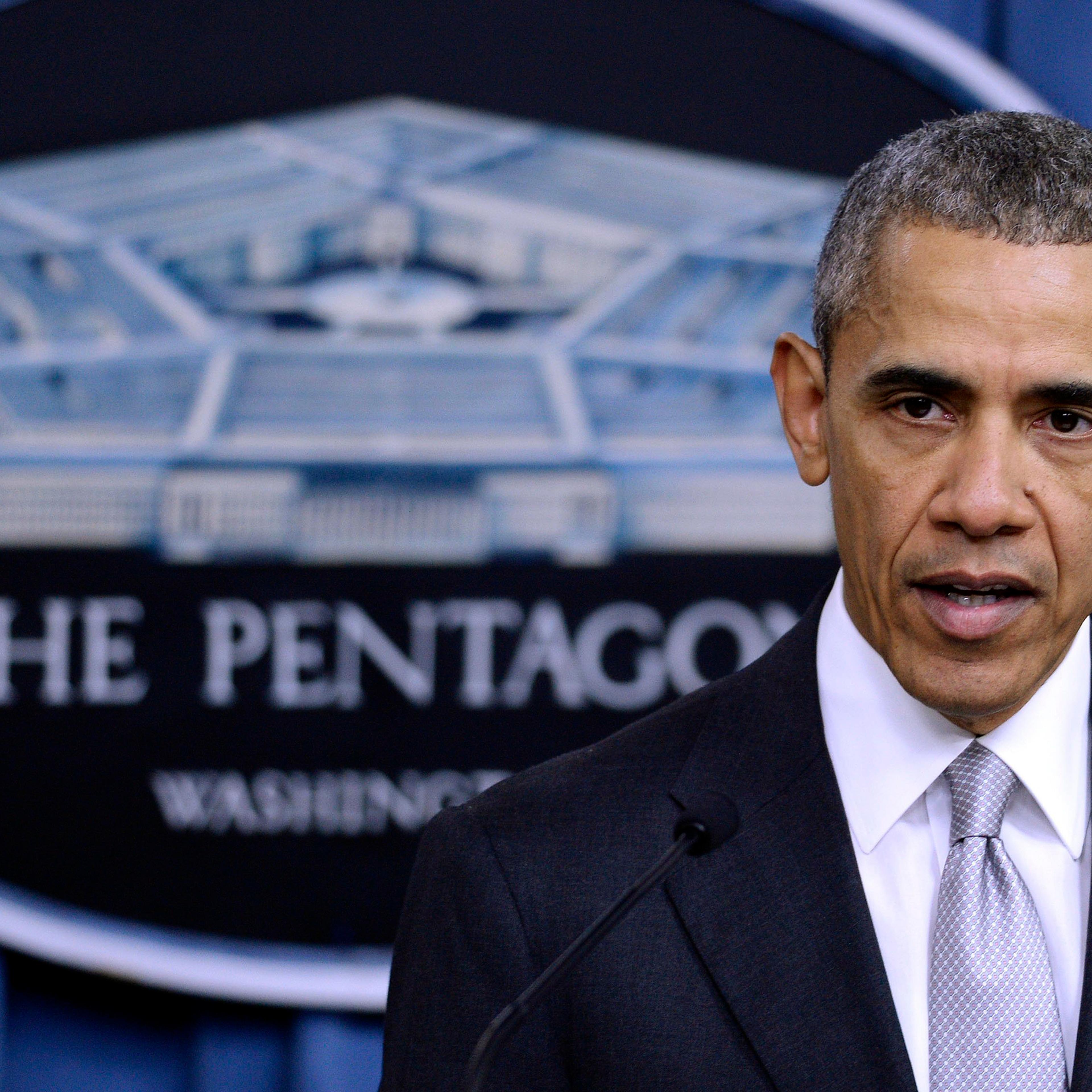 President Obama makes a statement on the counter-ISIL campaign - DC