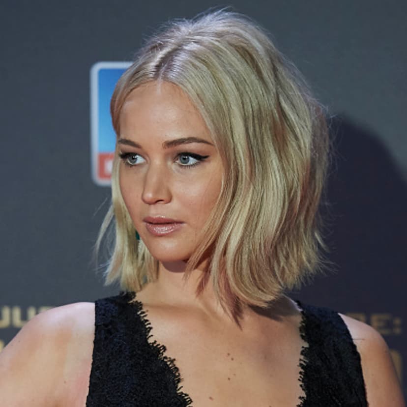 Actress Jennifer Lawrence attends "The Hunger Games: Mockingjay - Part 2" premiere at the Kinepolis Cinema on November 10, 2015 in Madrid, Spain.