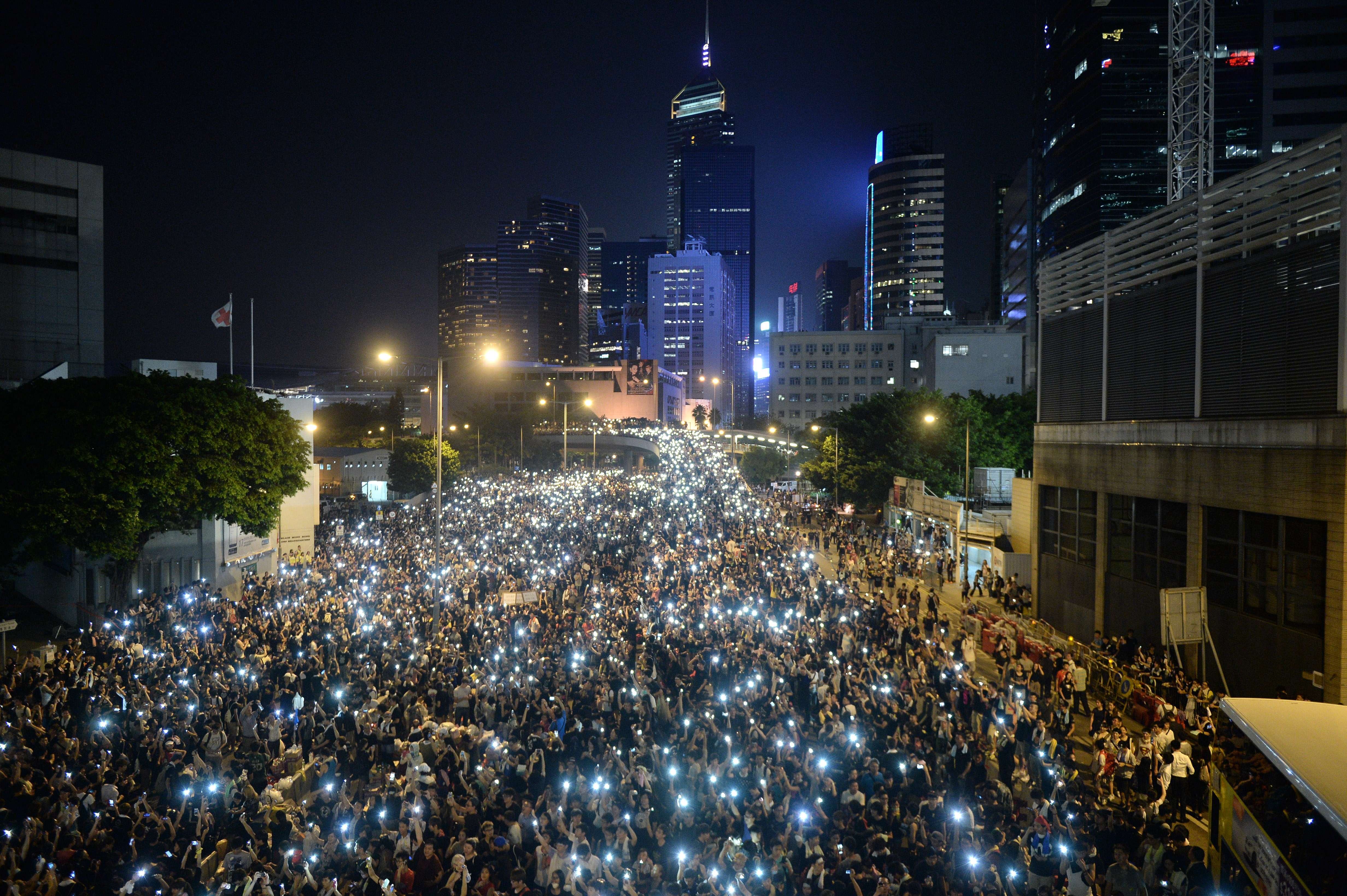 HONG KONG-CHINA-POLITICS-DEMOCRACY