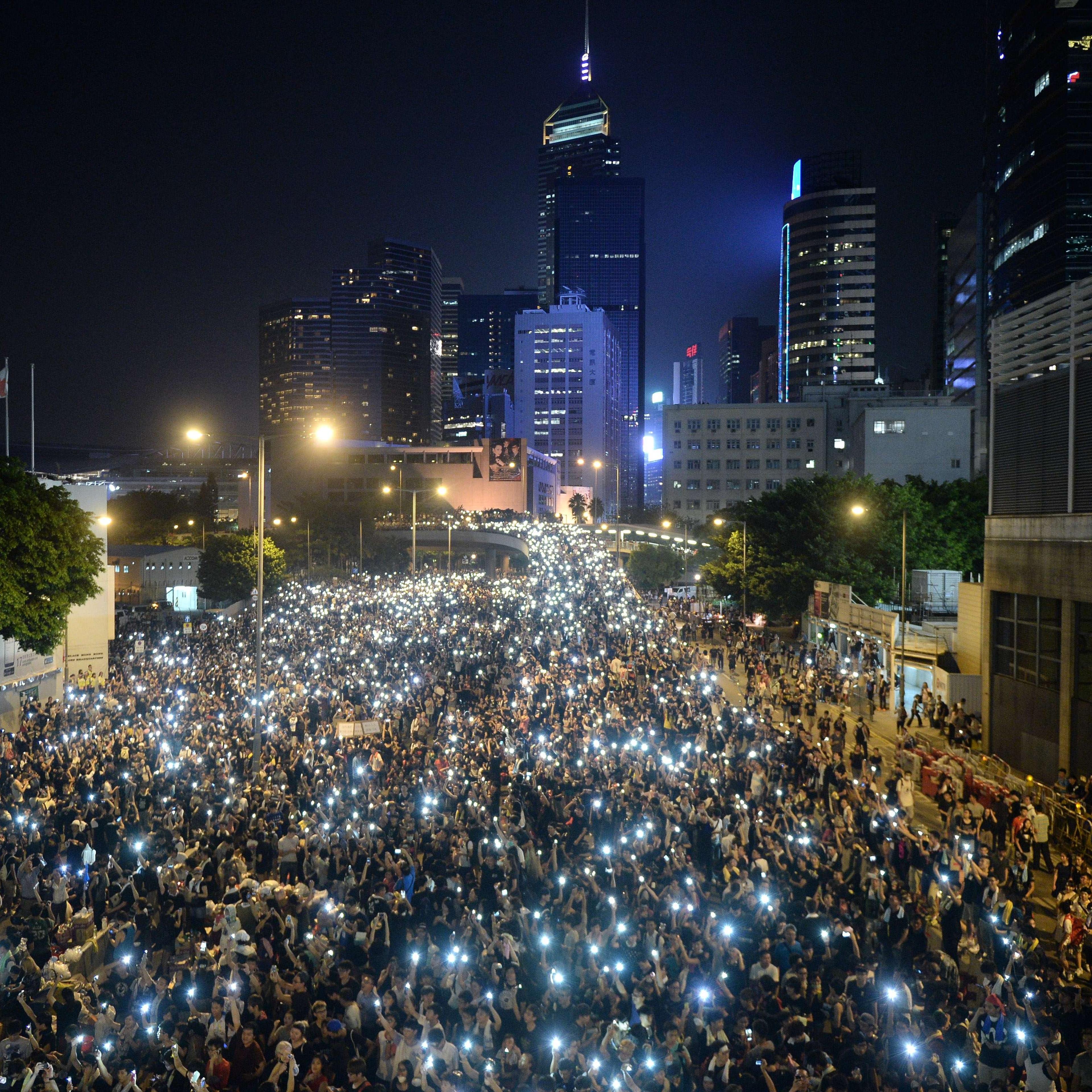 HONG KONG-CHINA-POLITICS-DEMOCRACY