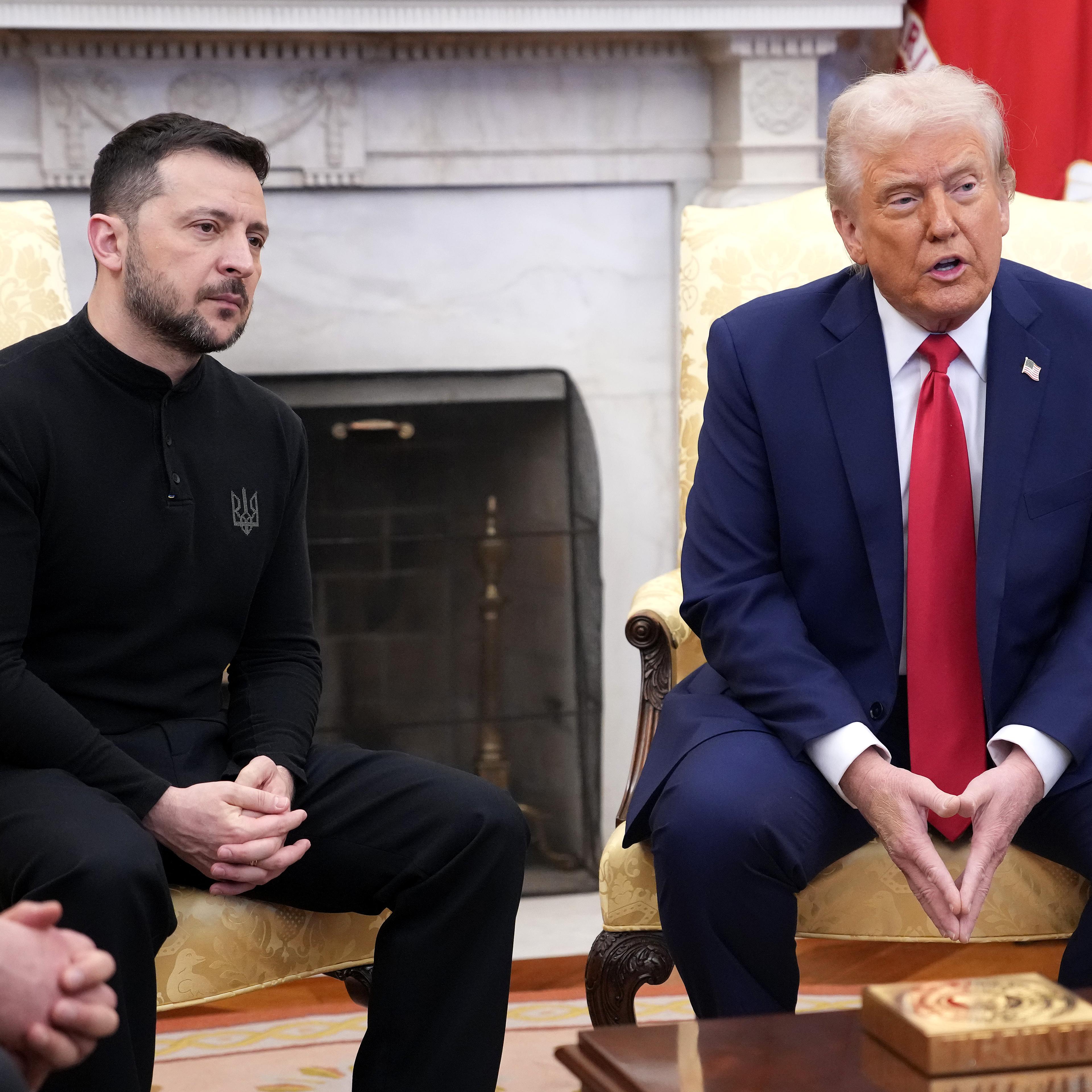 President Trump Hosts Ukrainian President Zelensky At The White House