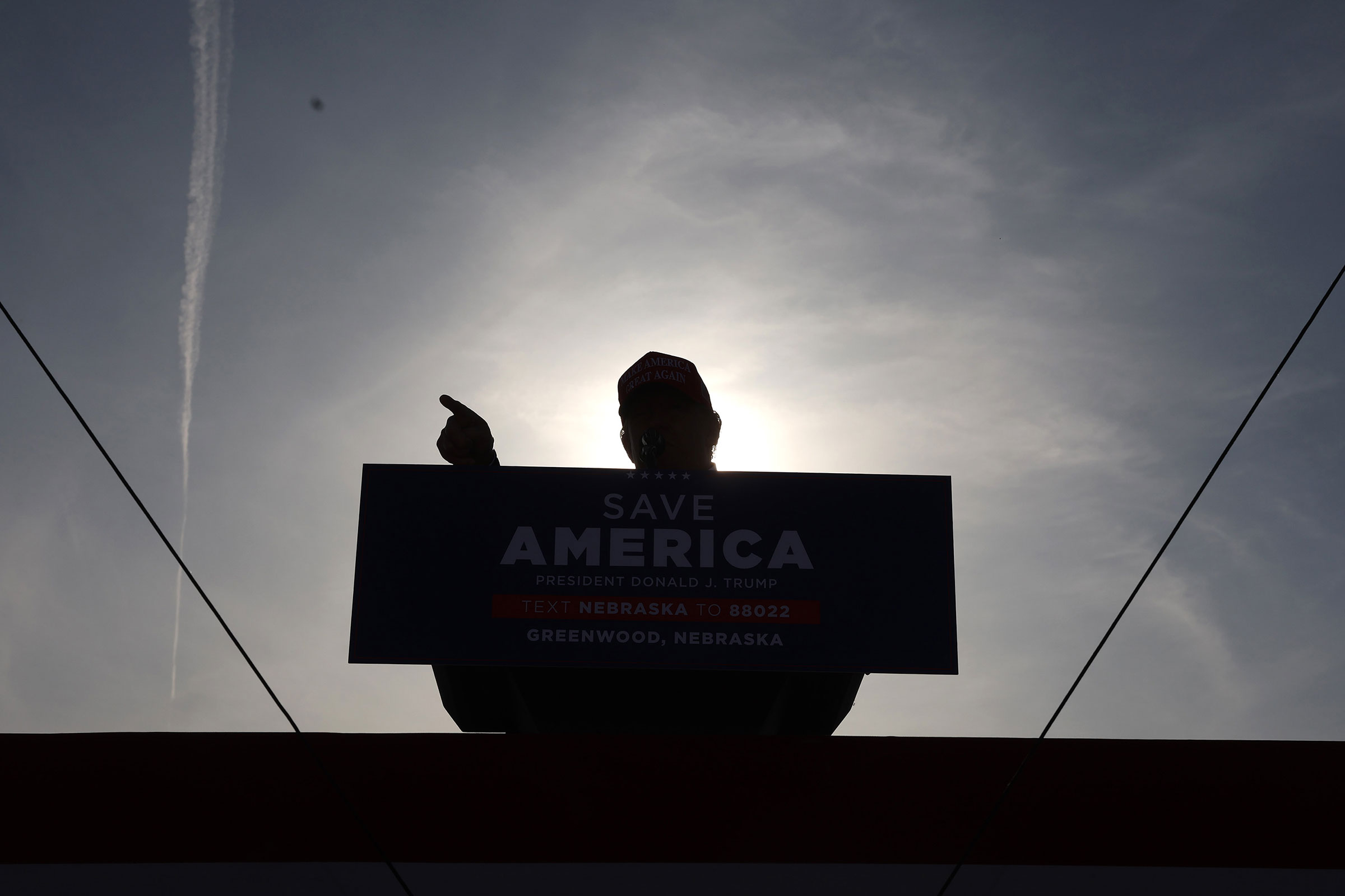 Former President Trump Rallies Supporters In Nebraska