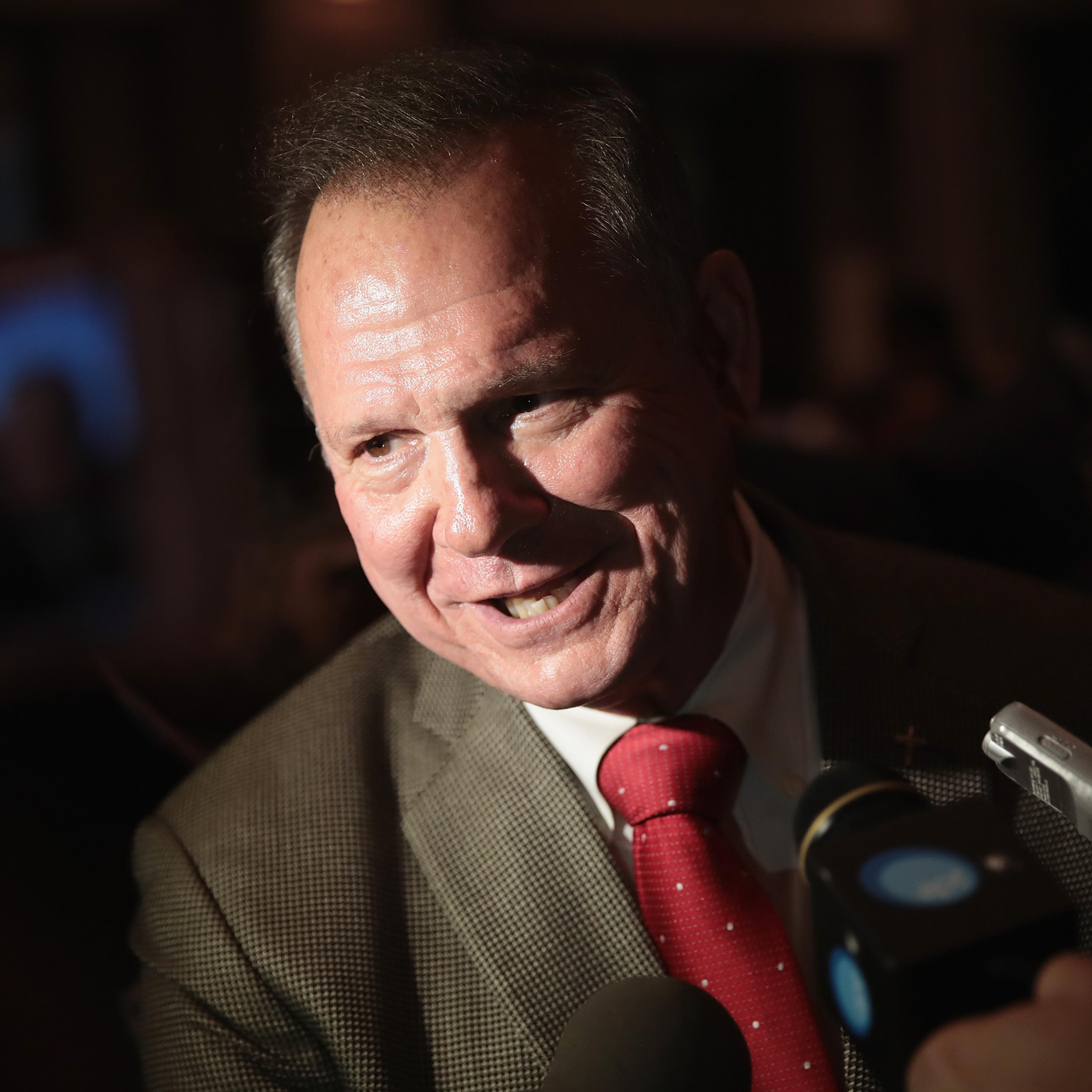 Alabama GOP Senate Candidate Roy Moore Holds Election Night Gathering In Special Election For Session's Seat