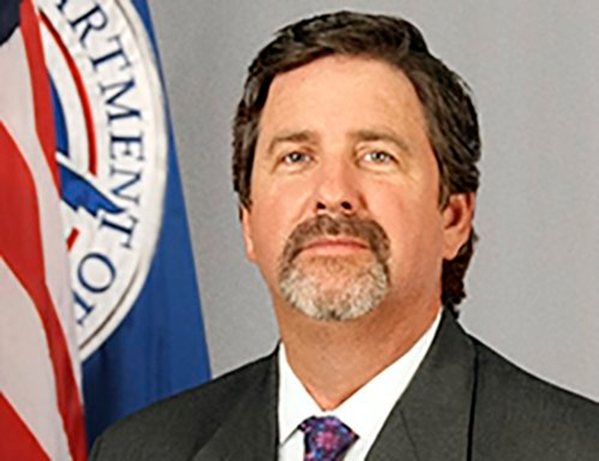 Kelly Hoggan, head of security for the U.S. Transportation Security Administration (TSA), is seen in an undated picture from the Transportation Security Administration. Hoggan has been removed from his position, the U.S. House of Representatives Oversigh