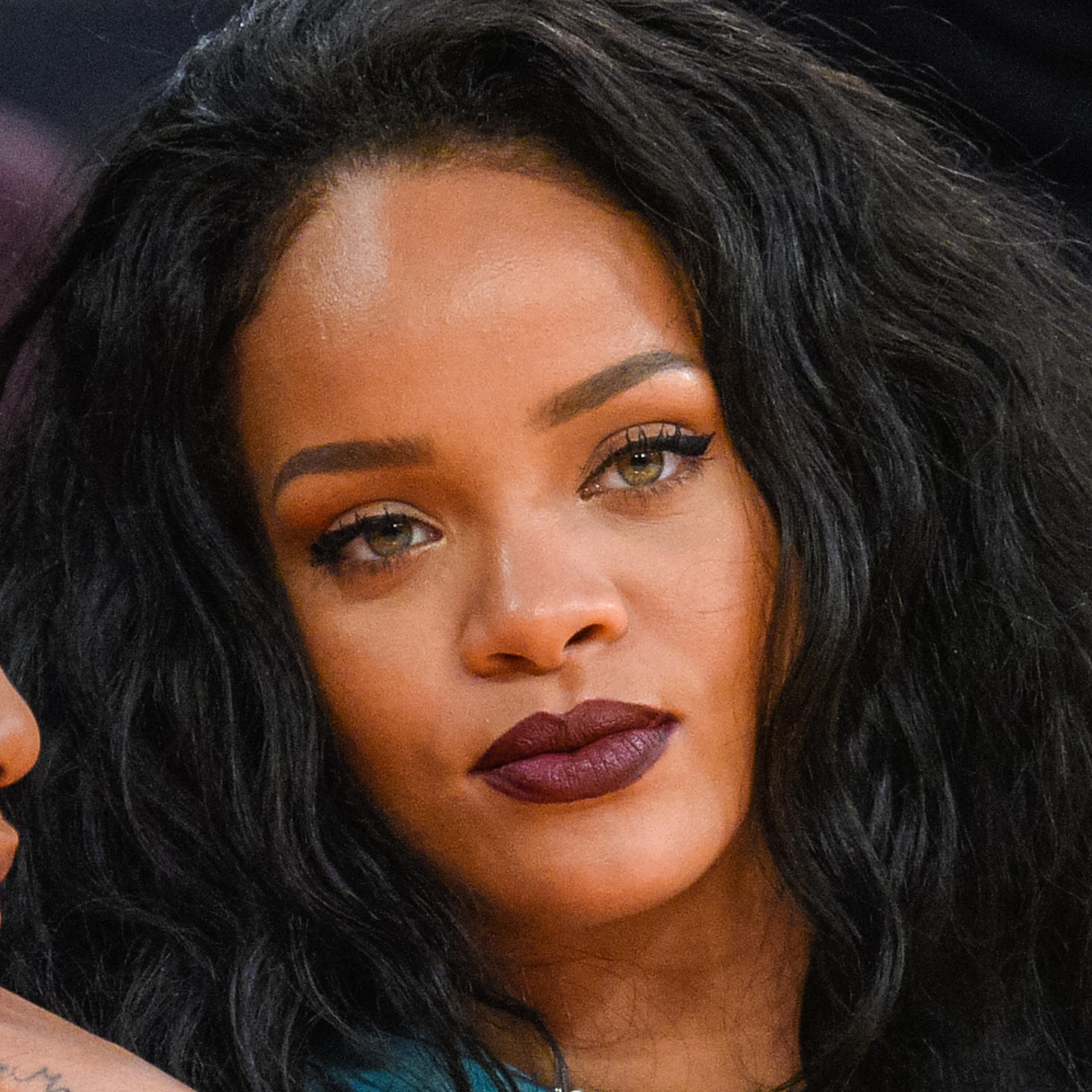 Celebrities At The Los Angeles Lakers Game
