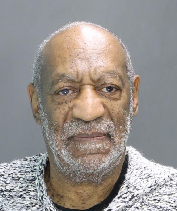 Bill Cosby, arrested and charged with aggravated indecent assault, in Elkins Park, Pa. on Dec. 30, 2015.