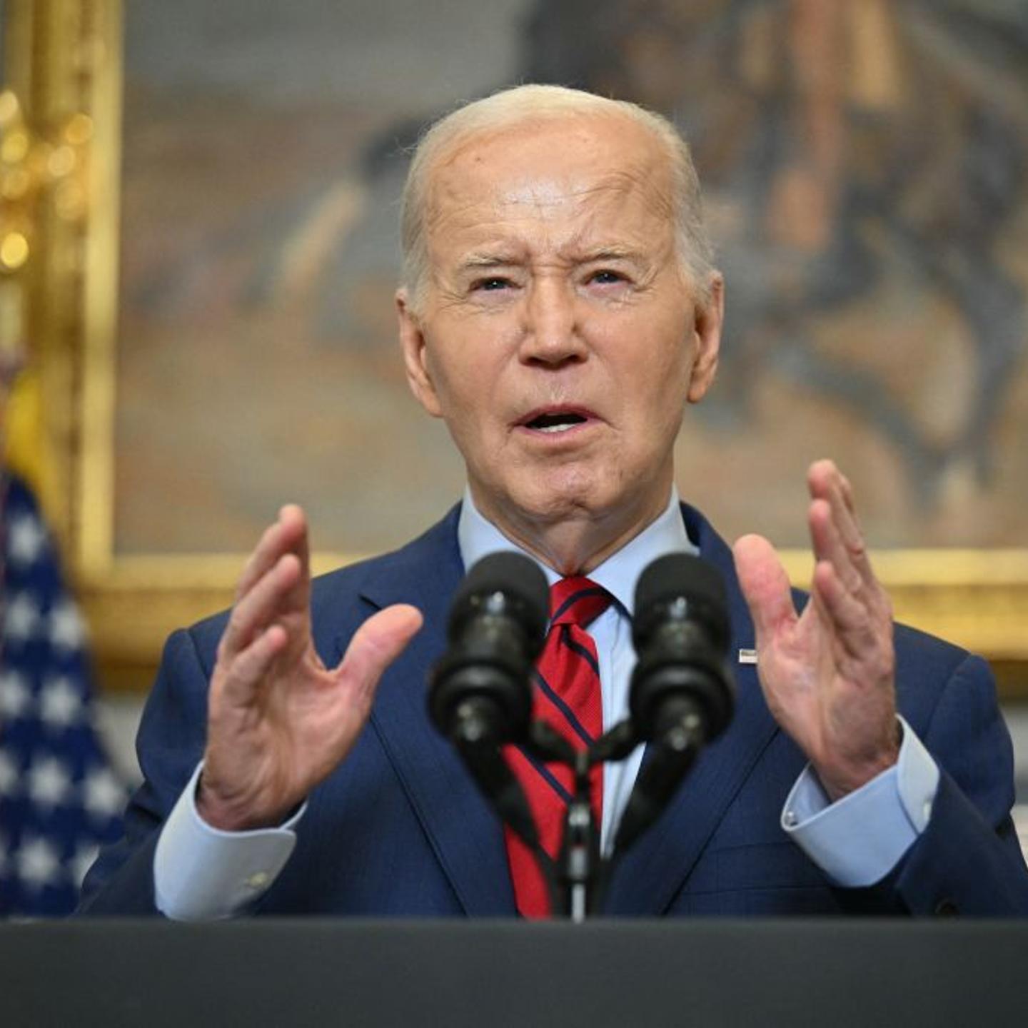 US-ISREAL-PALESTINIAN-CONFLICT-POLITICS-BIDEN-PROTEST