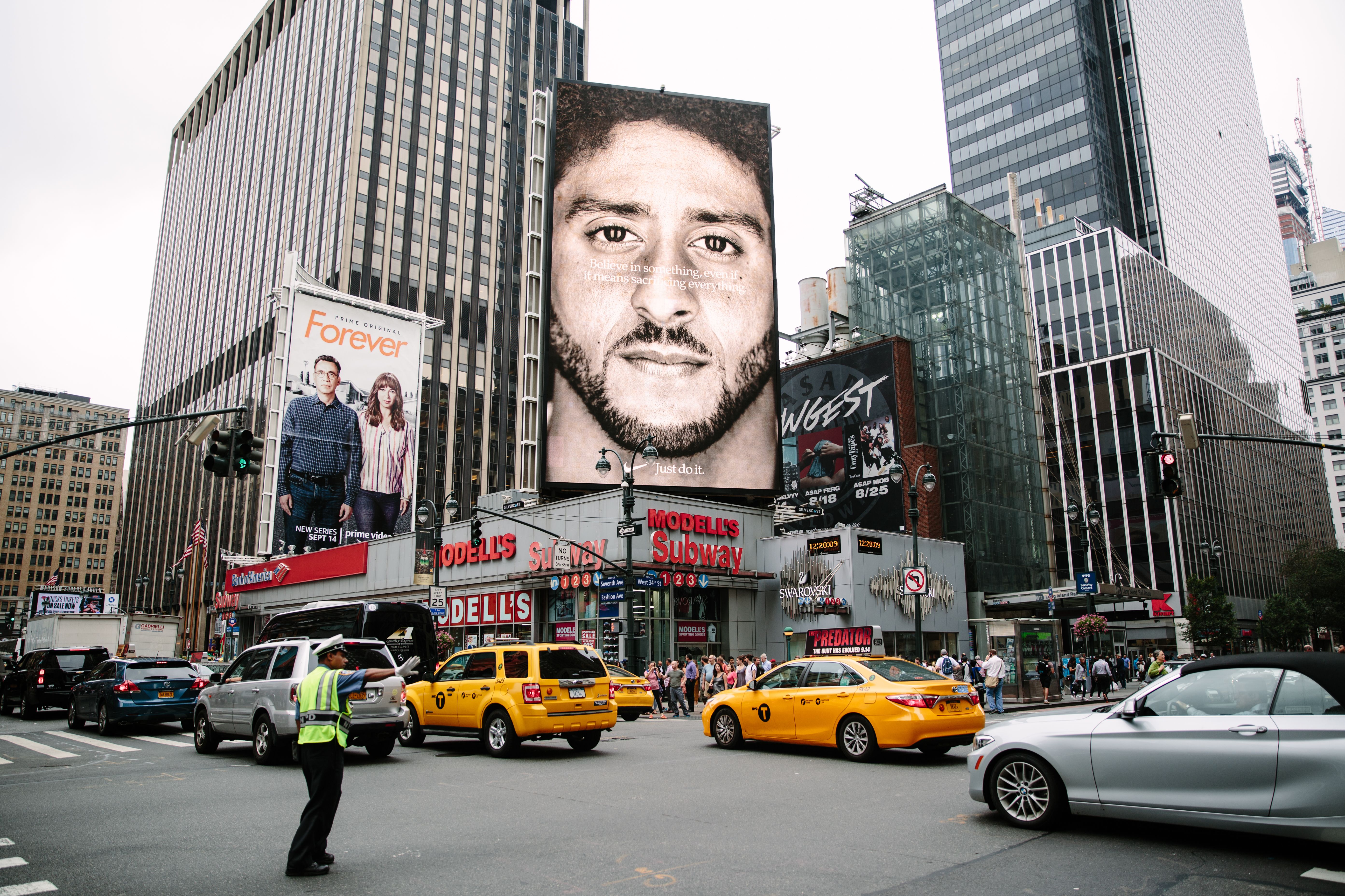 Nike campaign with Colin Kaepernick