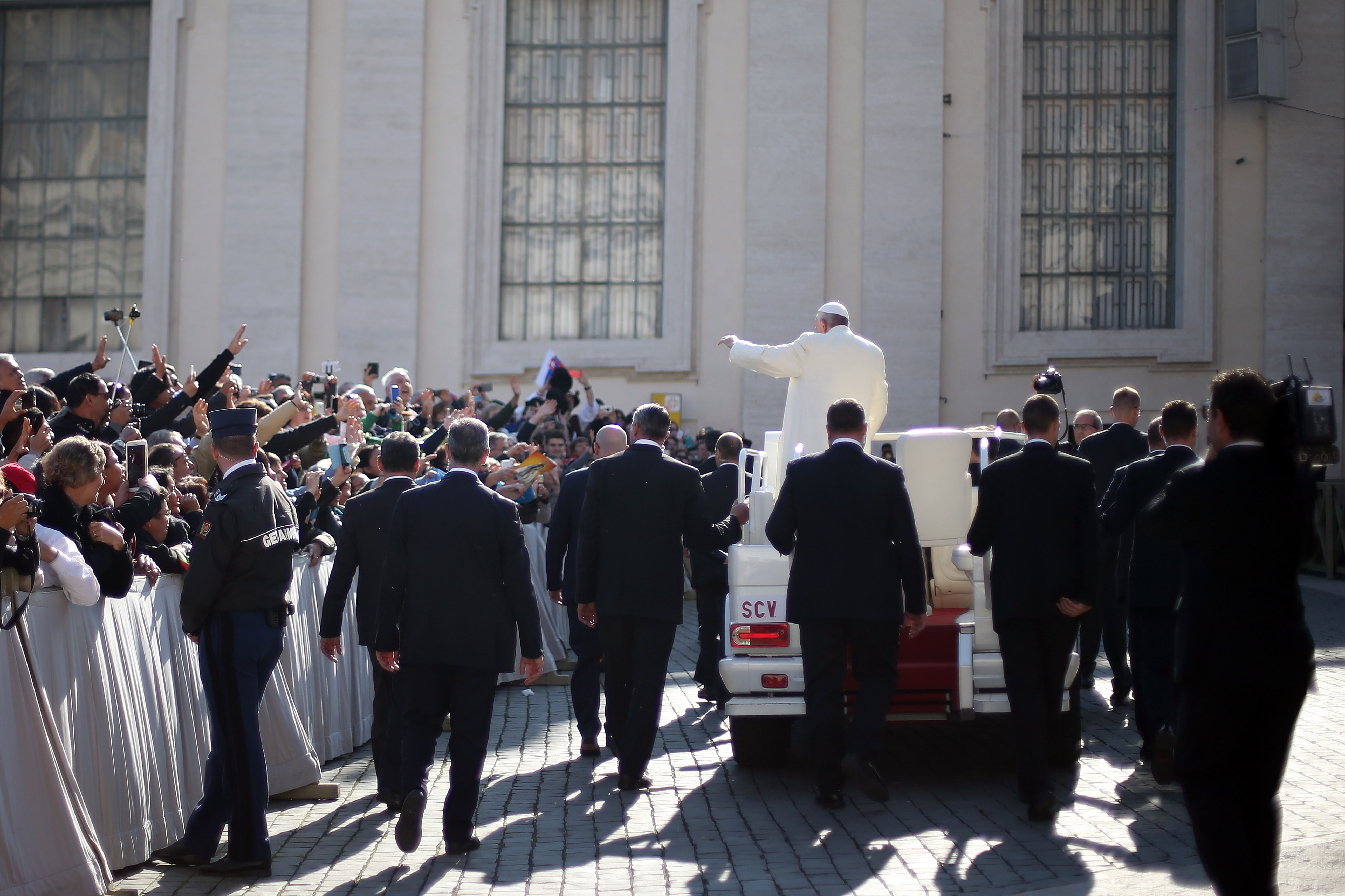 Pope Francis Holds His Weekly Audience