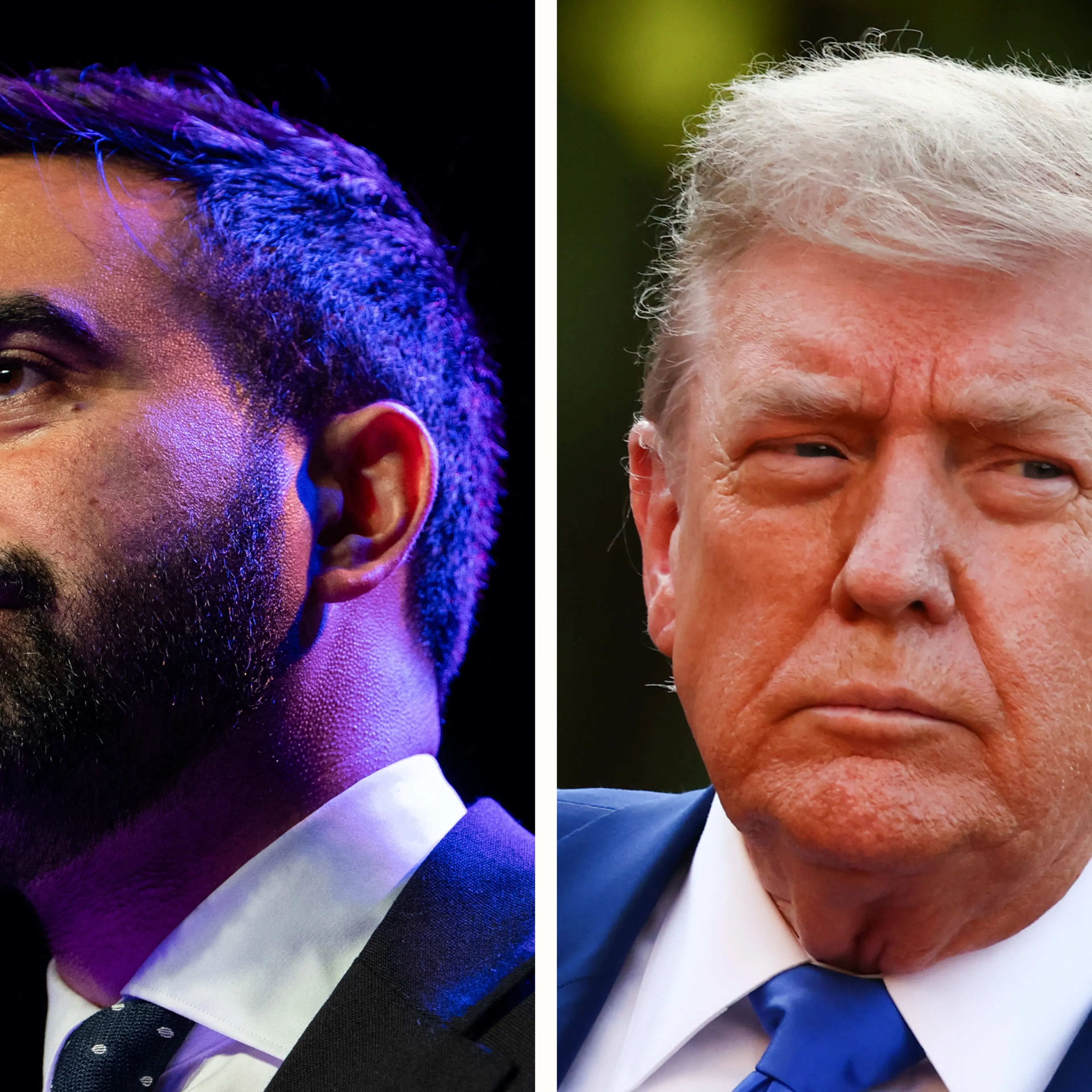 Zohran Mamdani; President Donald Trump