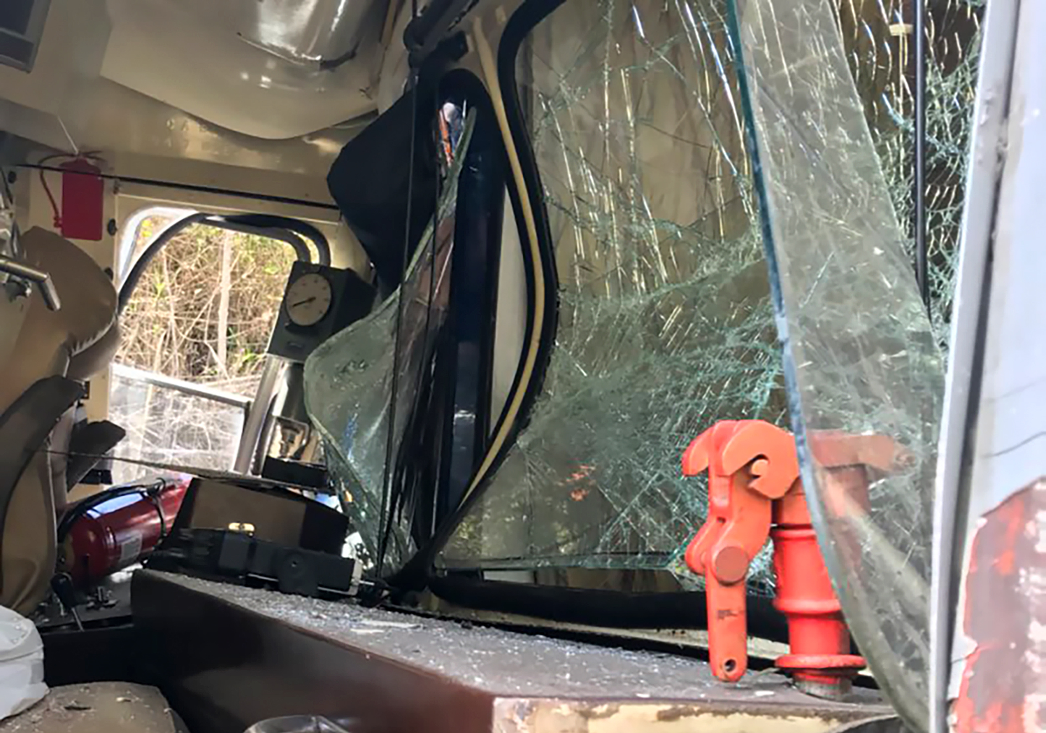 PERU-MACHU PICCHU-TRAIN-ACCIDENT