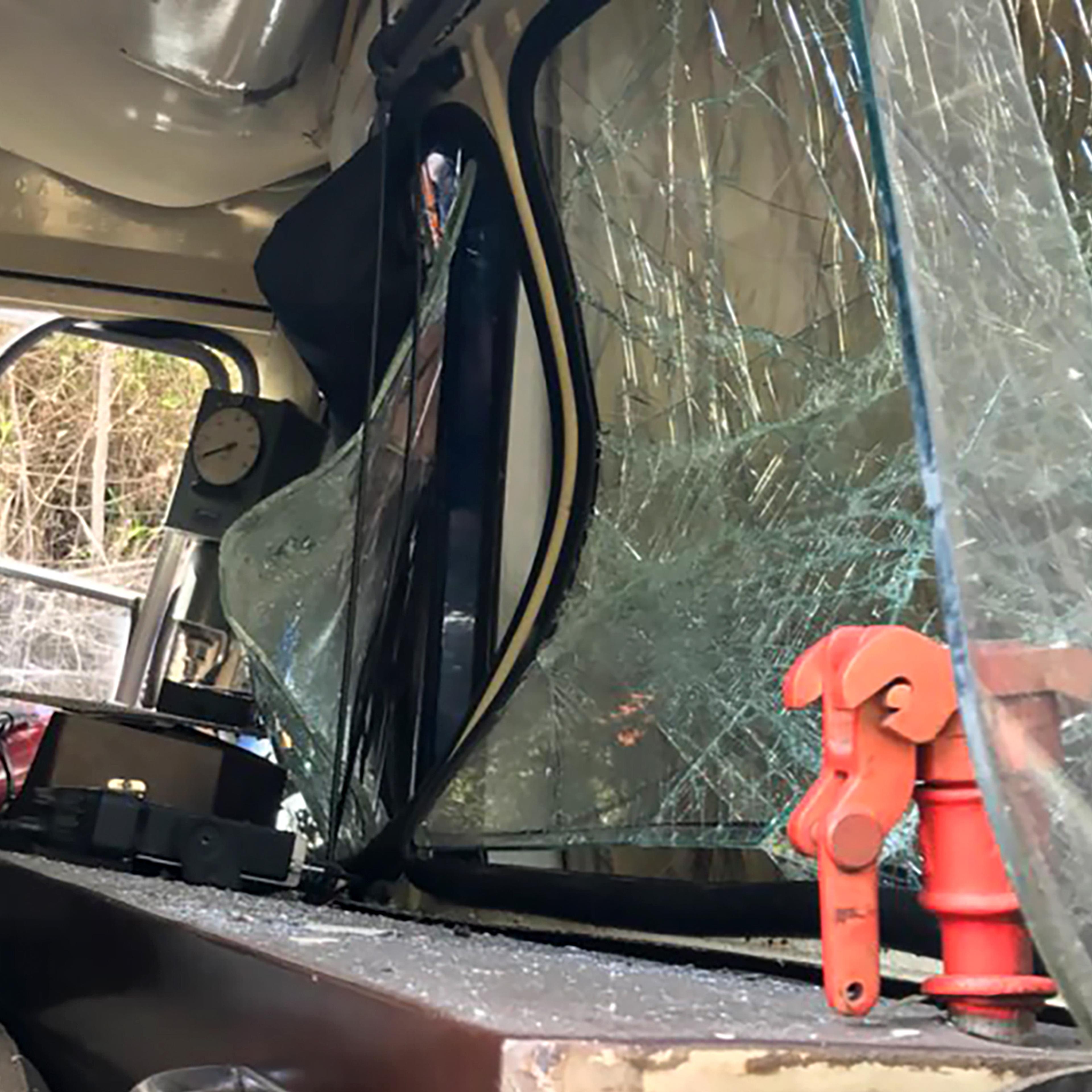 PERU-MACHU PICCHU-TRAIN-ACCIDENT
