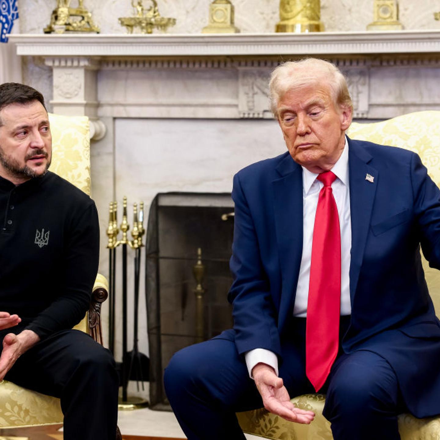 President Trump Meets Ukrainian President Zelenskiy At White House