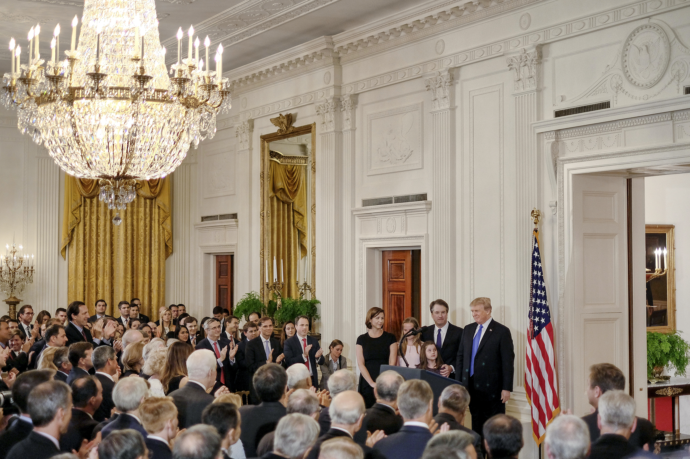 Trump nominated Kavanaugh to Supreme Court