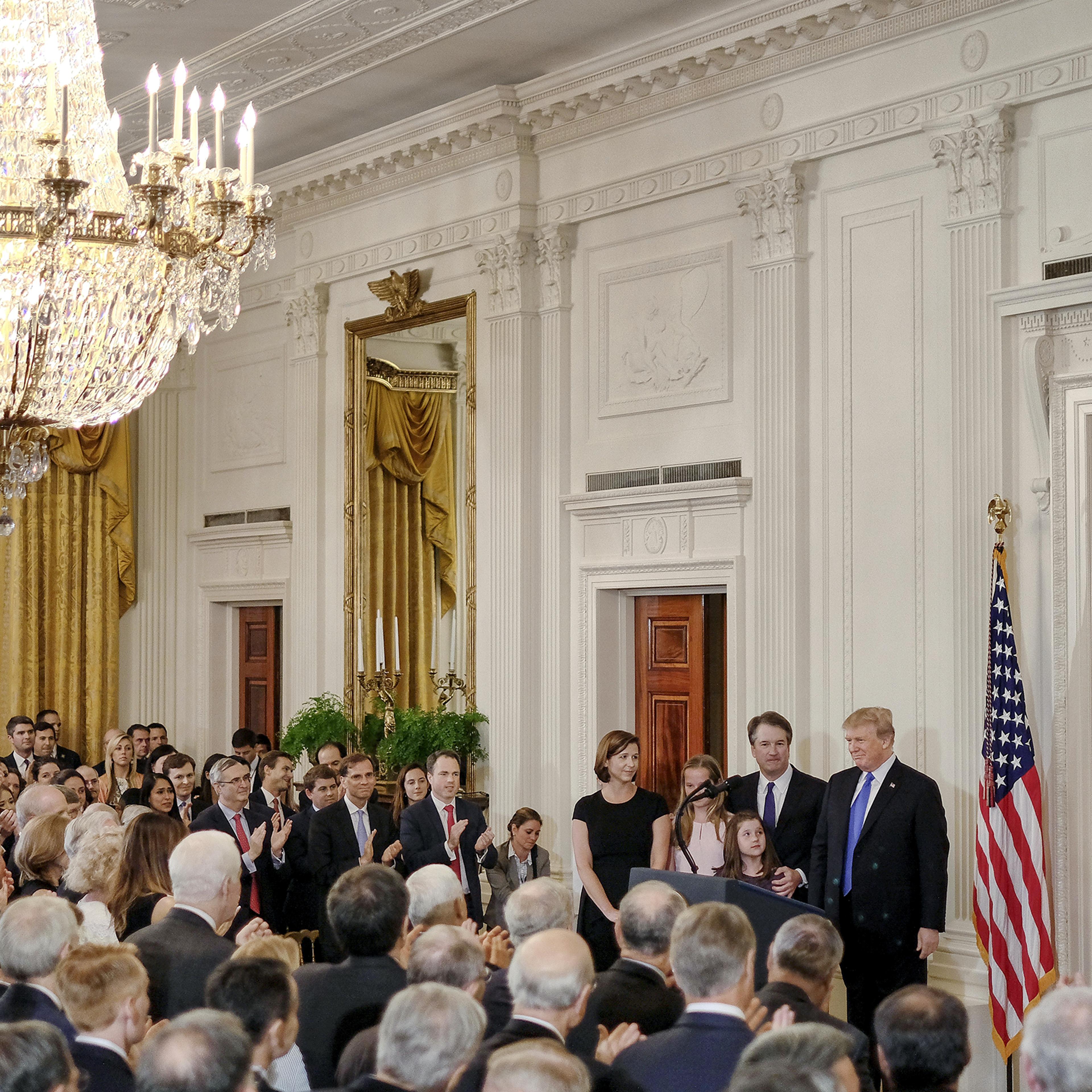 Trump nominated Kavanaugh to Supreme Court