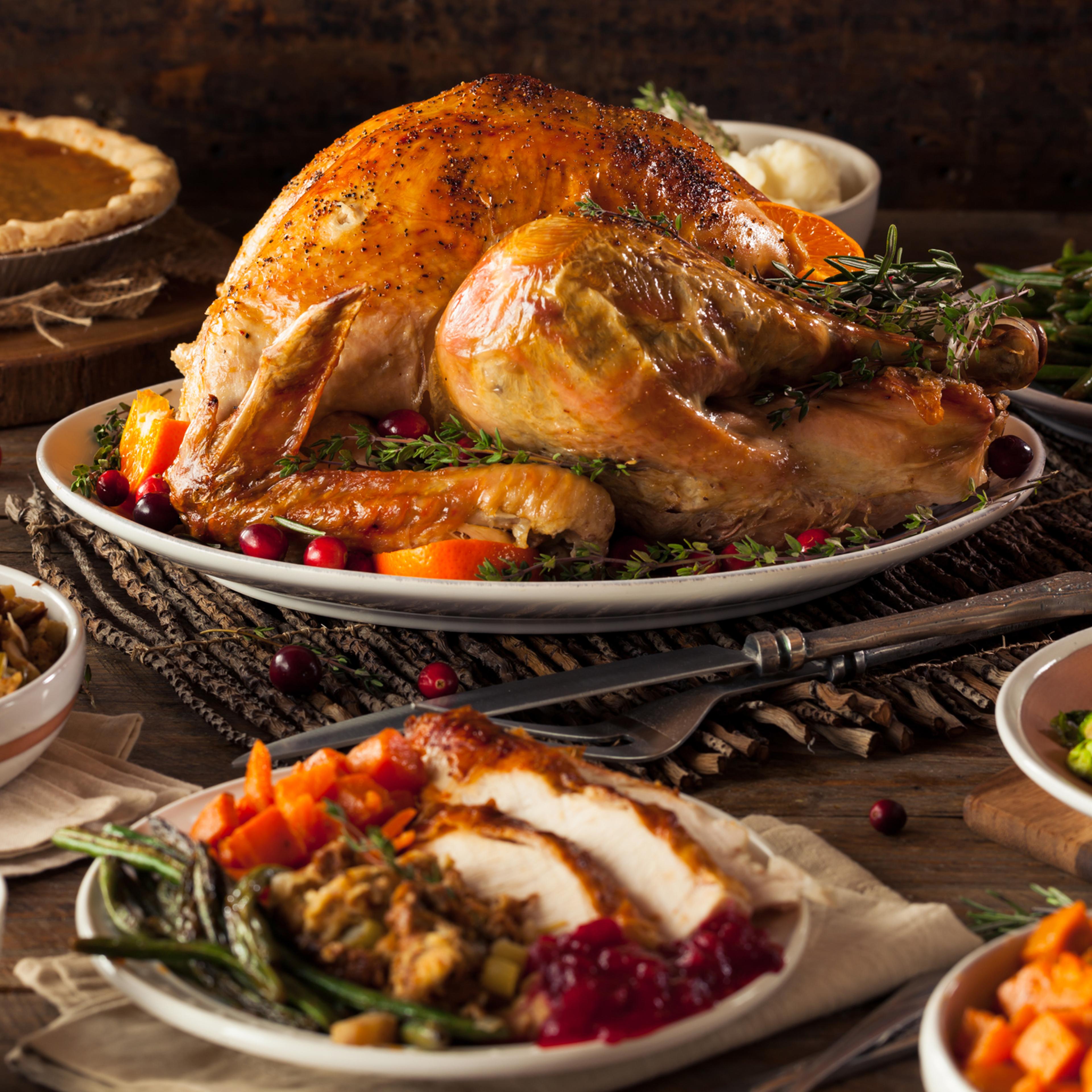 Homemade Roasted Thanksgiving Day Turkey