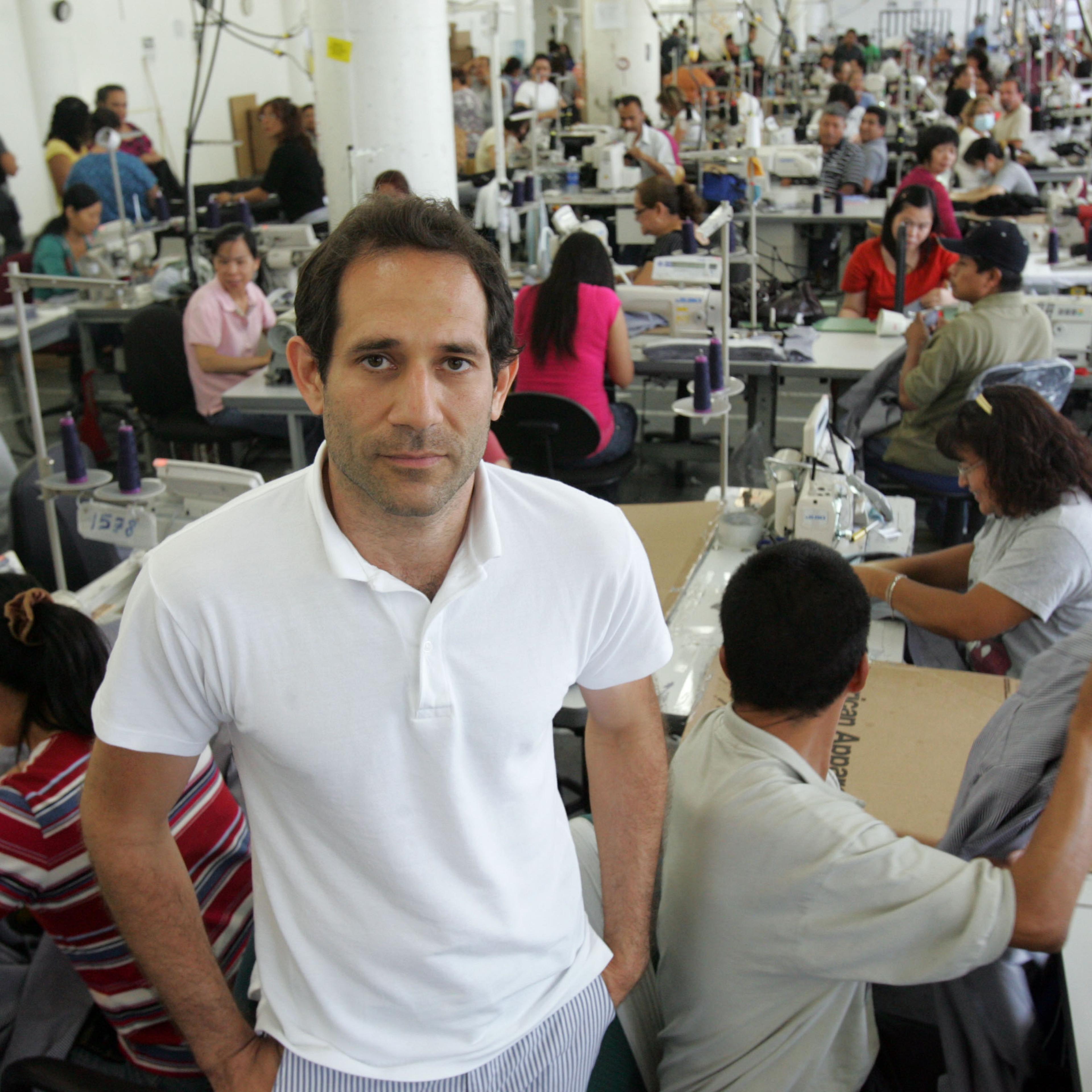 American Apparel ousted its CEO, Dov Charney, who has been the target of lawsuits alleging inappropriate sexual conduct with female employees in Los Angeles, California on June 19, 2014