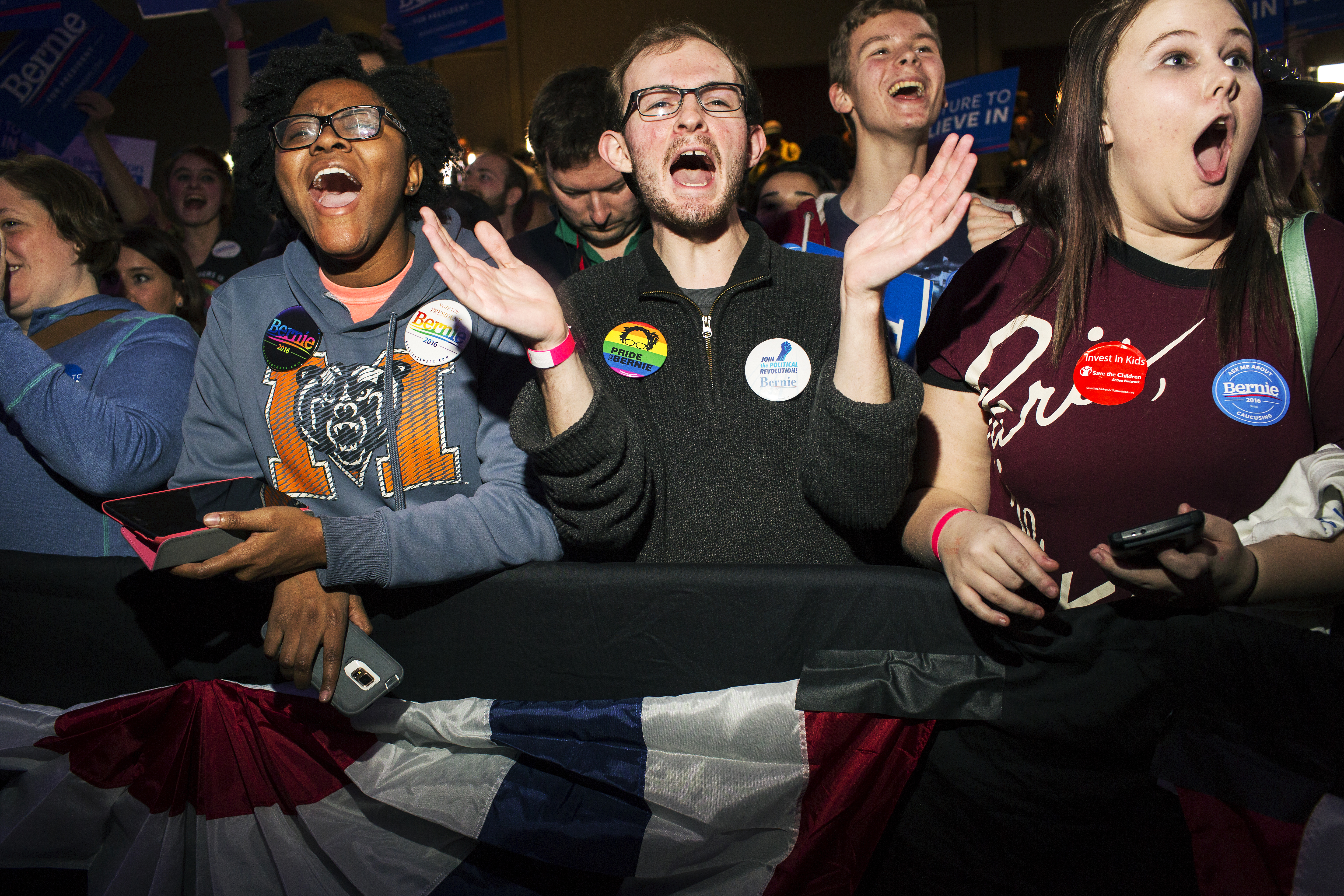 Iowa Caucuses: Inside Bernie Sanders' Iowa Party
