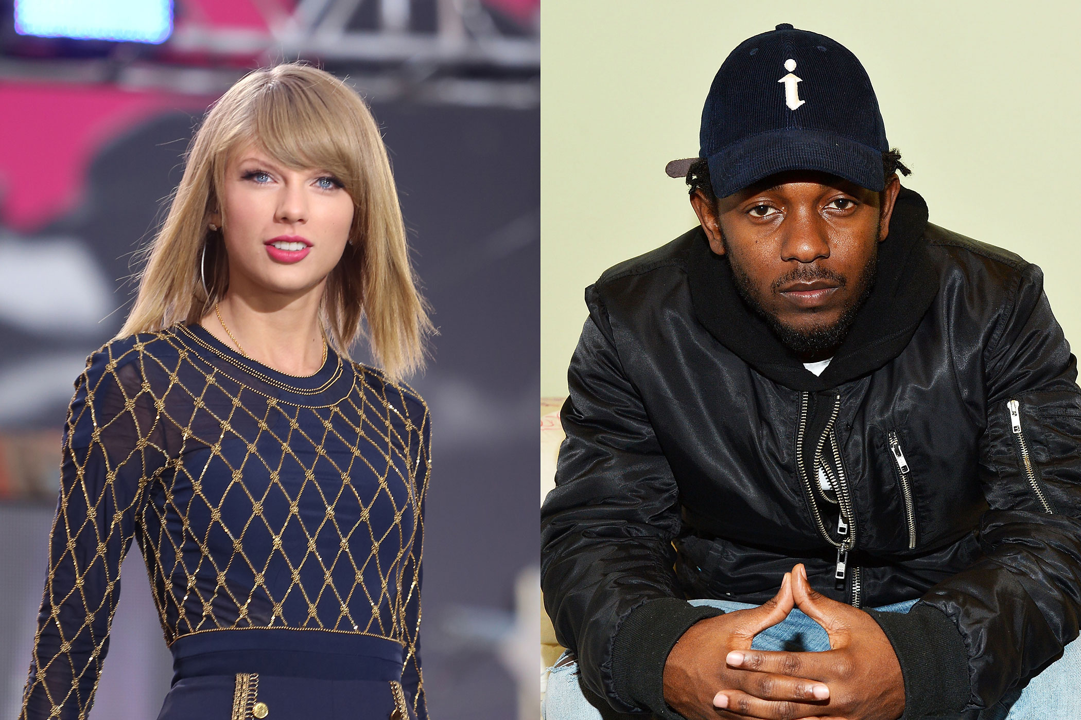 Taylor Swift and Kendrick Lamar