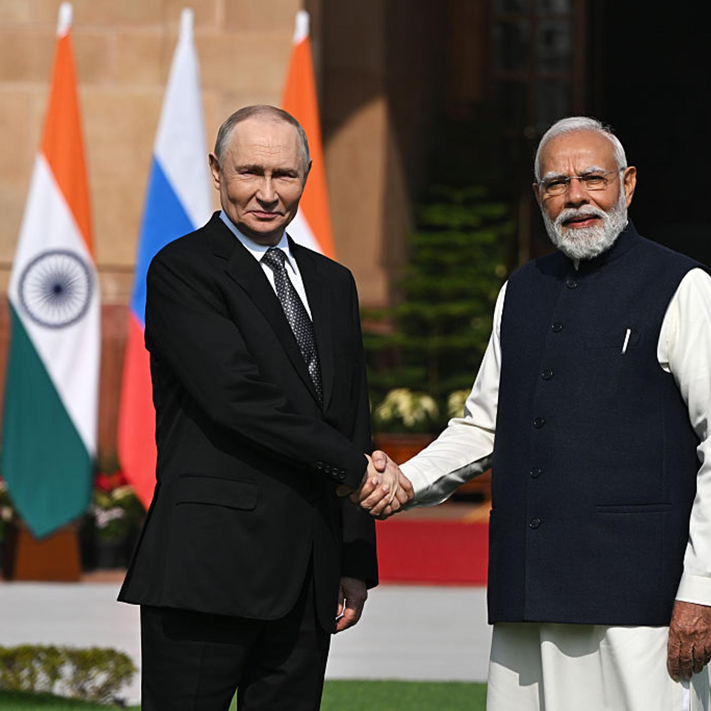 Russia's President Vladimir Putin In India