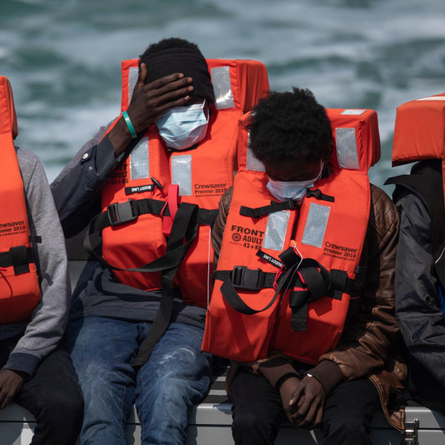 Record Number Of Migrants Land On The UK's South Coast