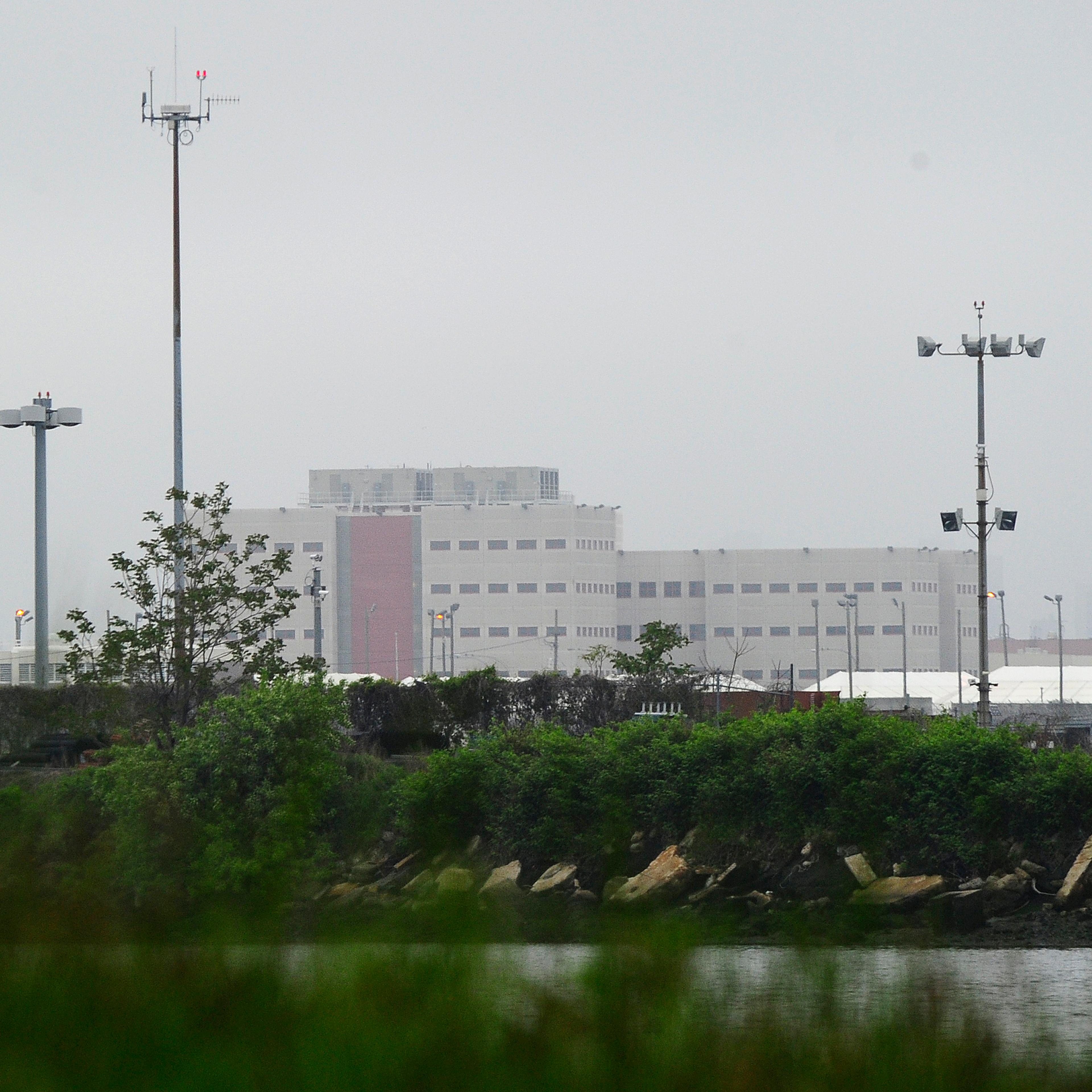 A view of Riker's Island penitentiary complex in New York on May 17, 2011.