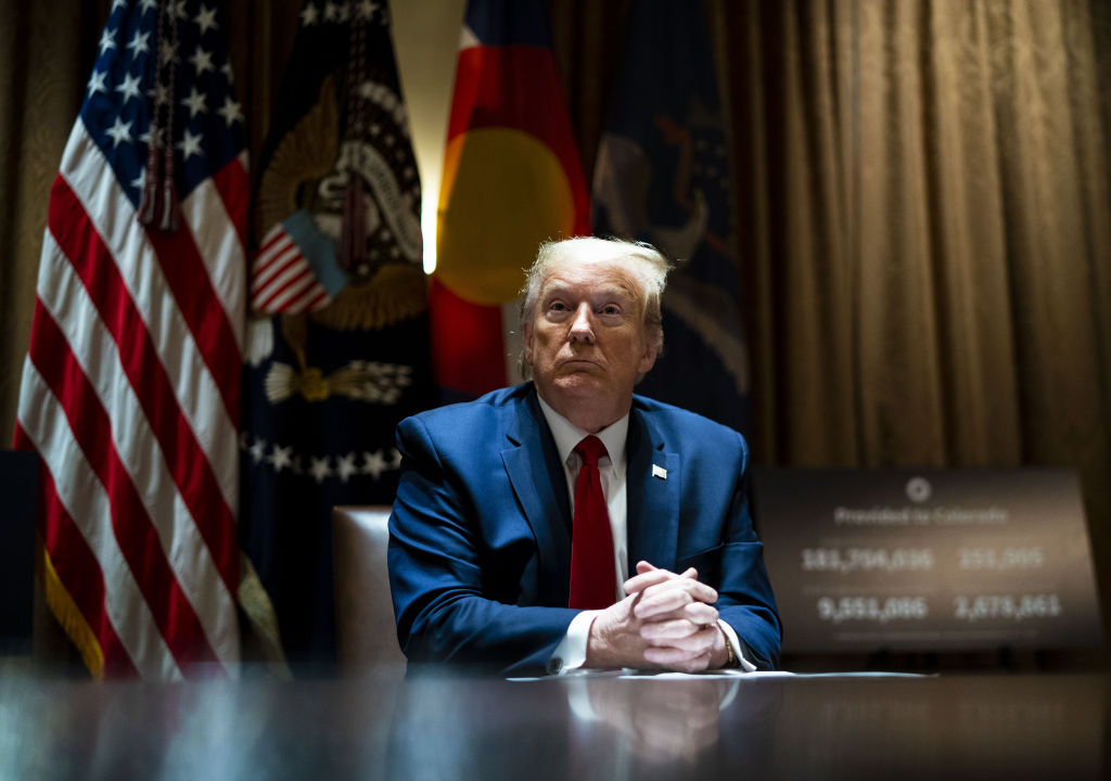 President Trump Meets With Governors Of Colorado And North Dakota