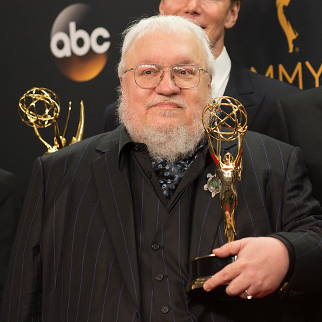 George R.R. Martin at the 68th Emmy Awards in Los Angeles on Sunday, September 18.