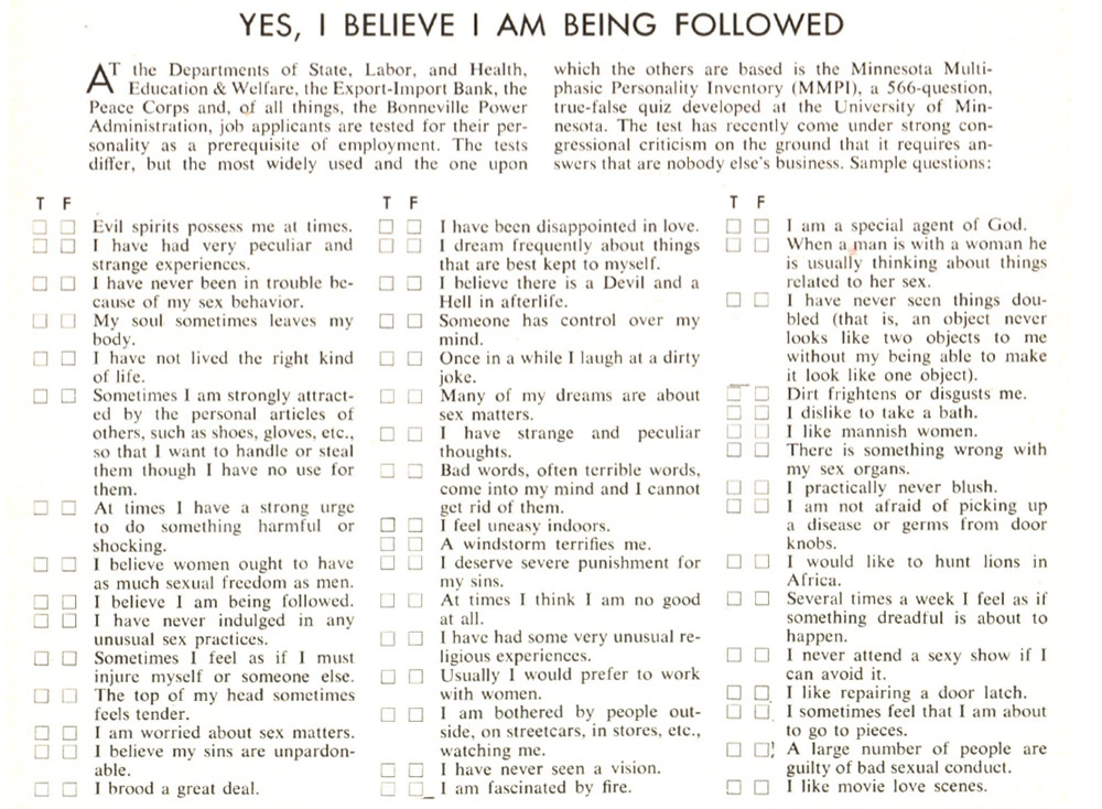 From the June 18, 1965, issue of TIME