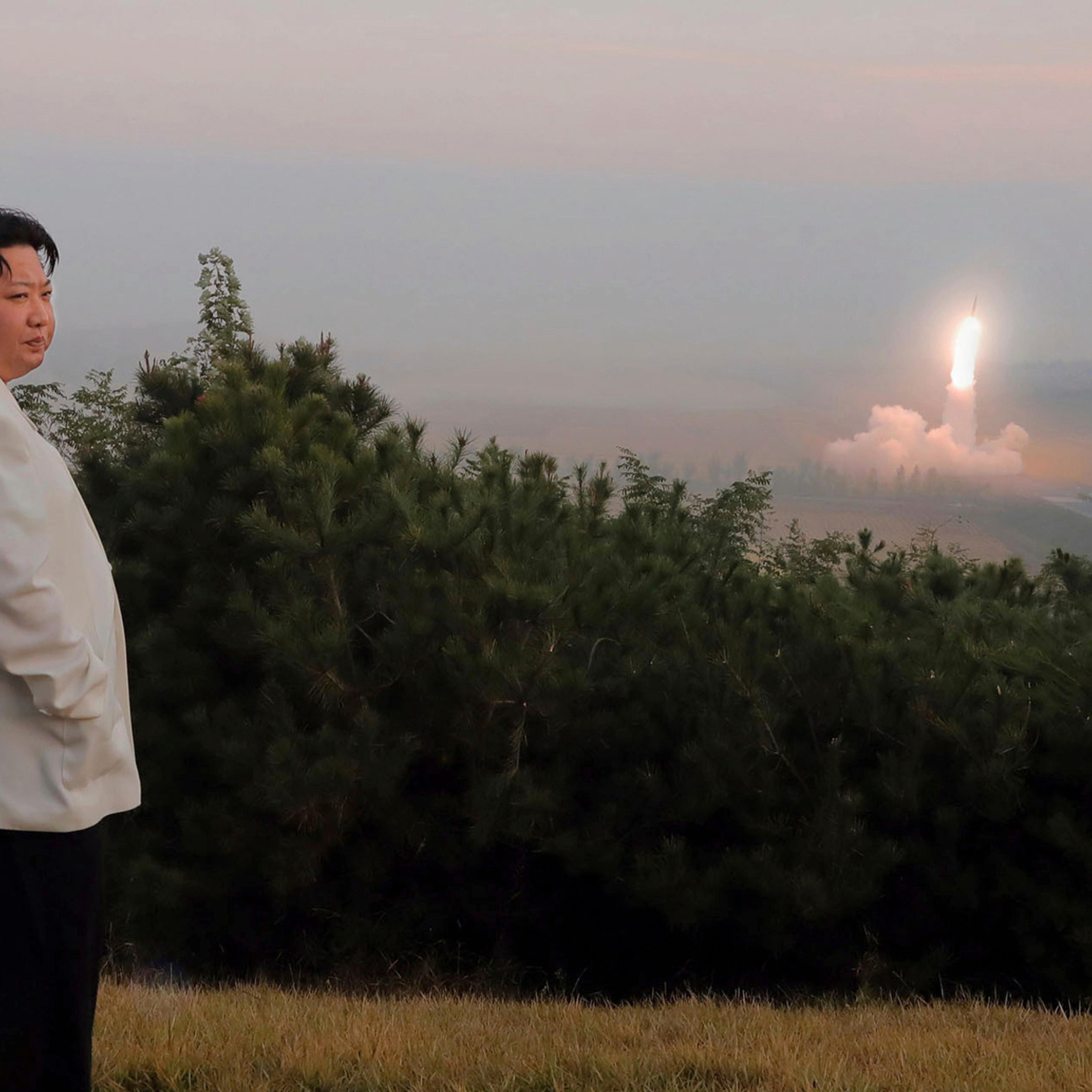 FILE - This photo provided by the North Korean government, North Korean leader Kim Jong Un inspects a missile test at an undisclosed location in North Korea, as taken sometime between Sept. 25 and Oct. 9. Independent journalists were not given access to