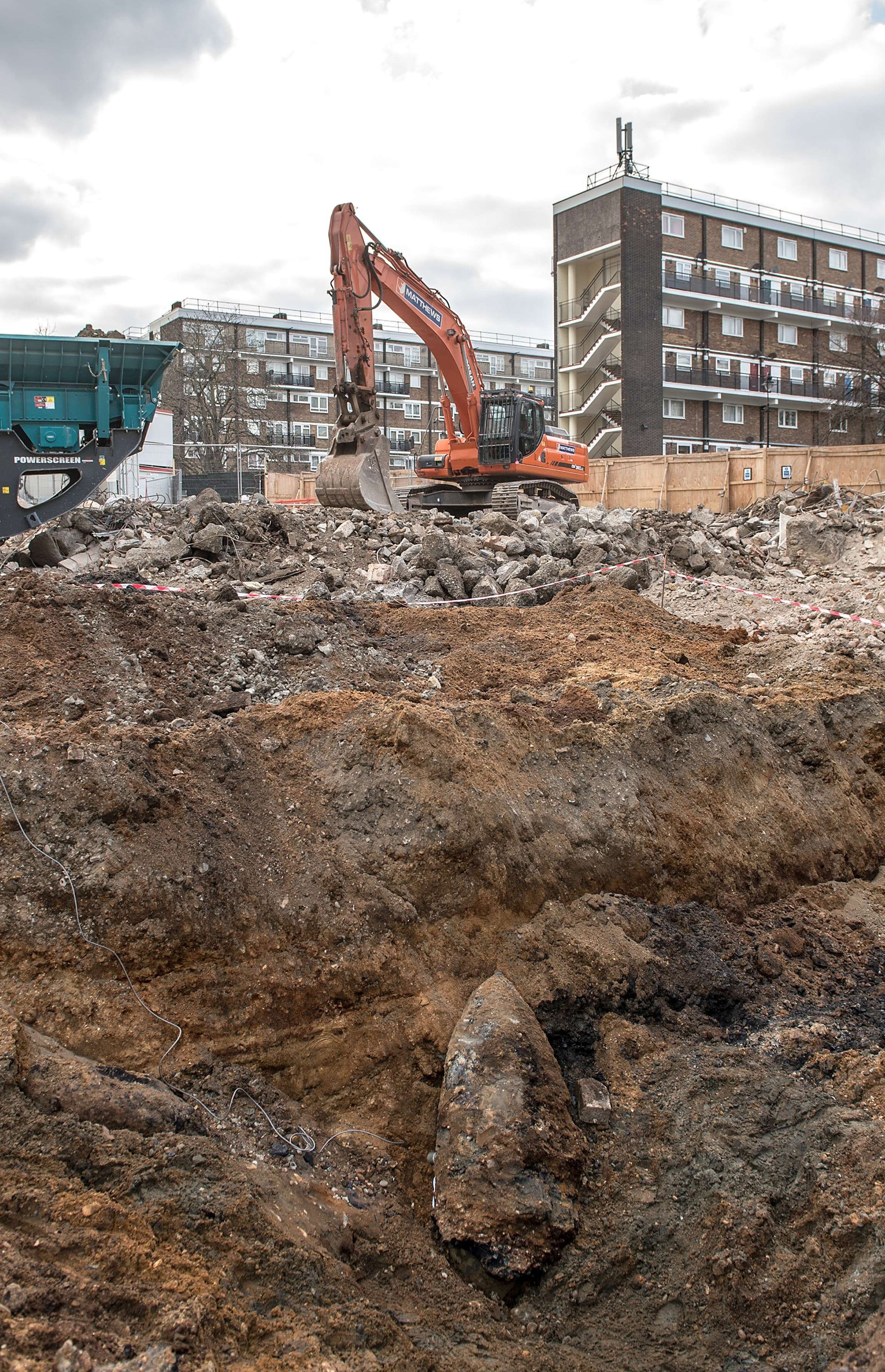 World War II Bomb London