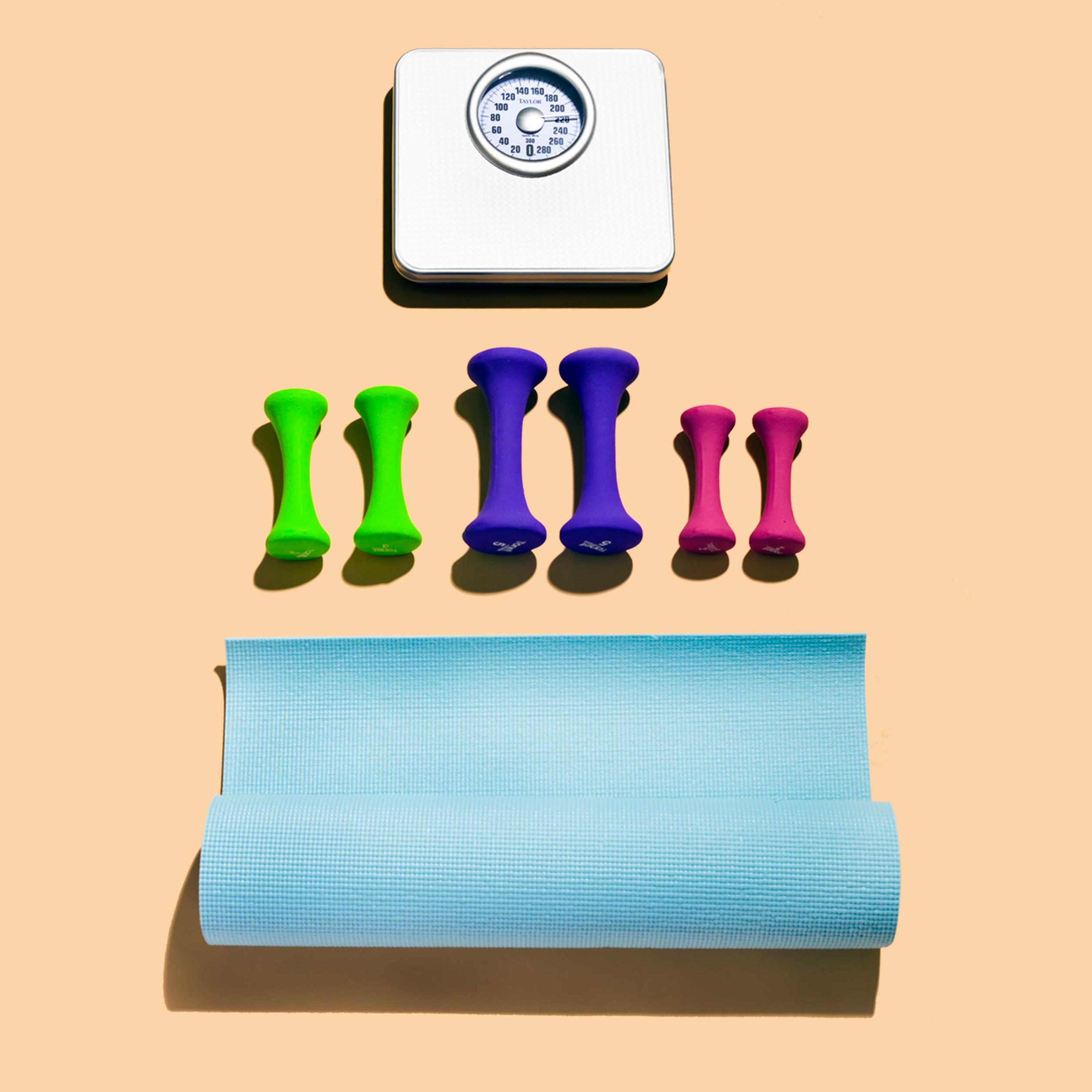 TIME.com stock photos Weight Loss Health Exercise Weights