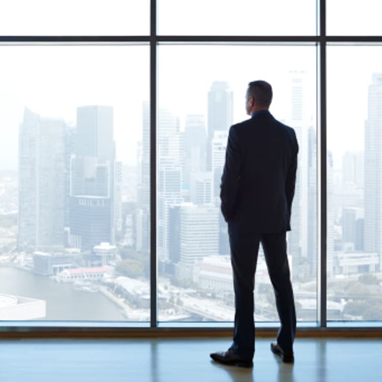 businessman-standing-looking-out-window