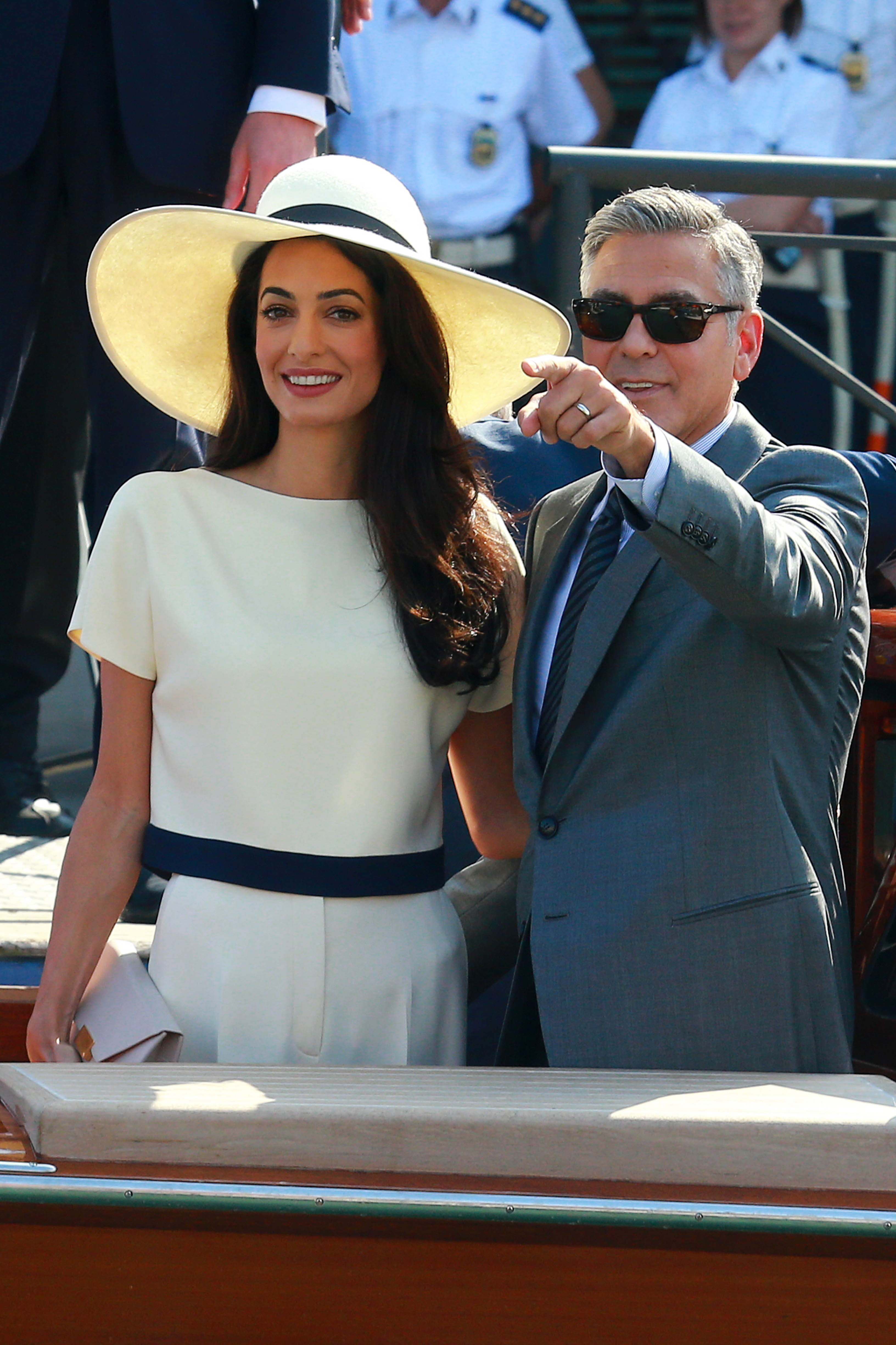 George Clooney And Amal Alamuddin Civil Wedding