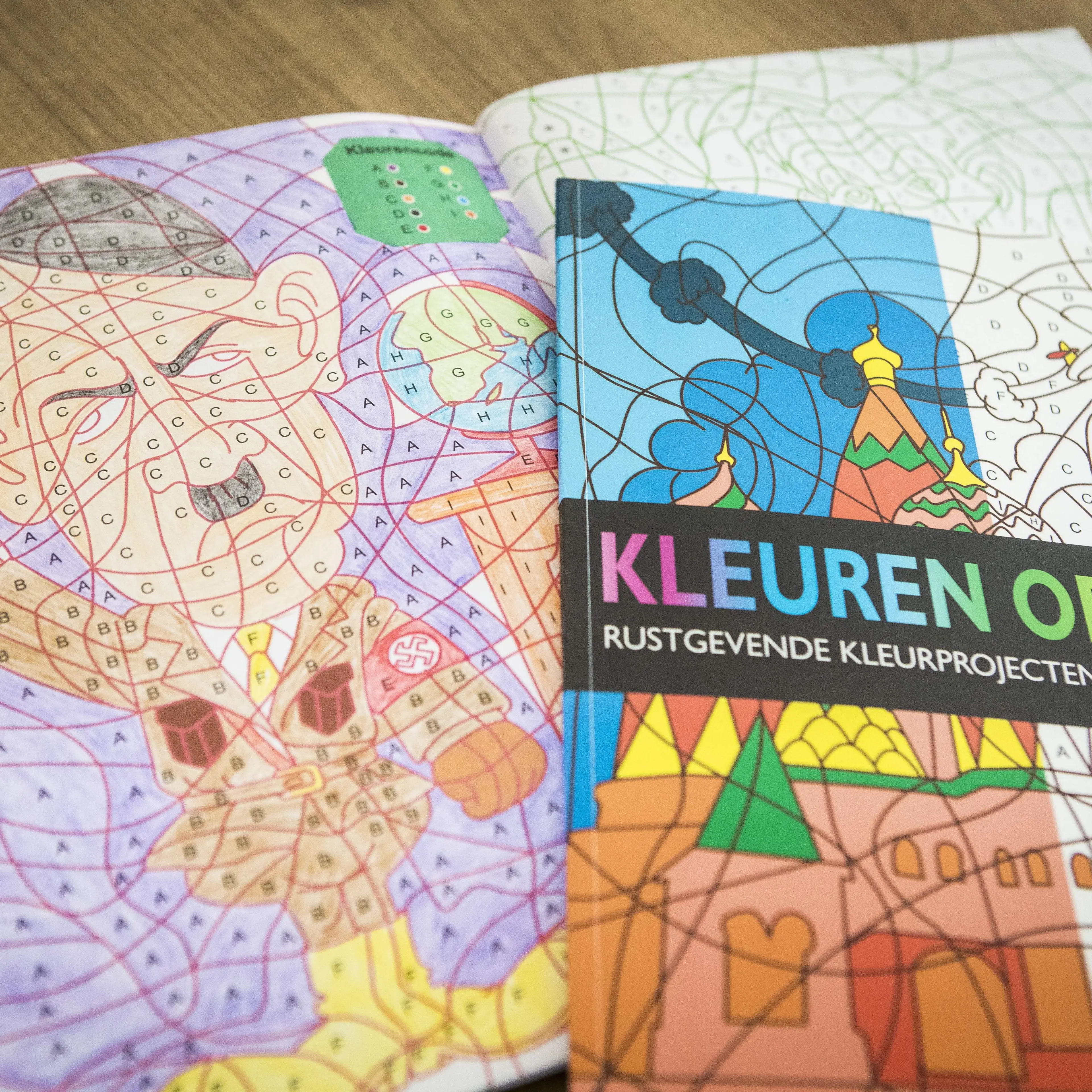 hitler coloring book dutch store