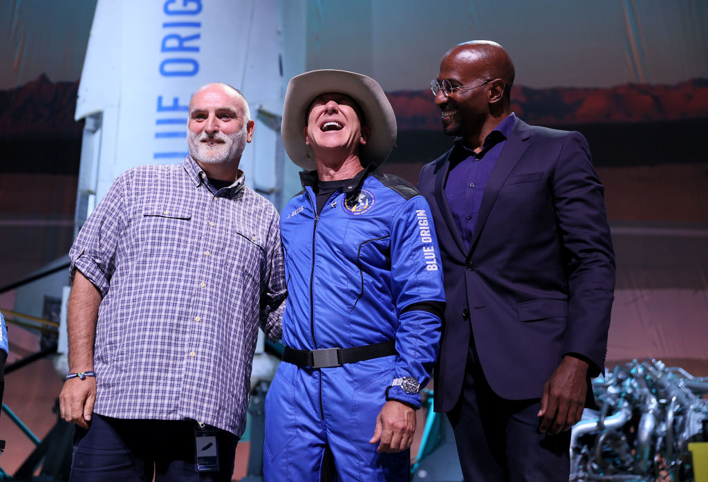 Jeff Bezos' Blue Origin New Shepard Space Vehicle Flies The Billionaire And Other Passengers To Space