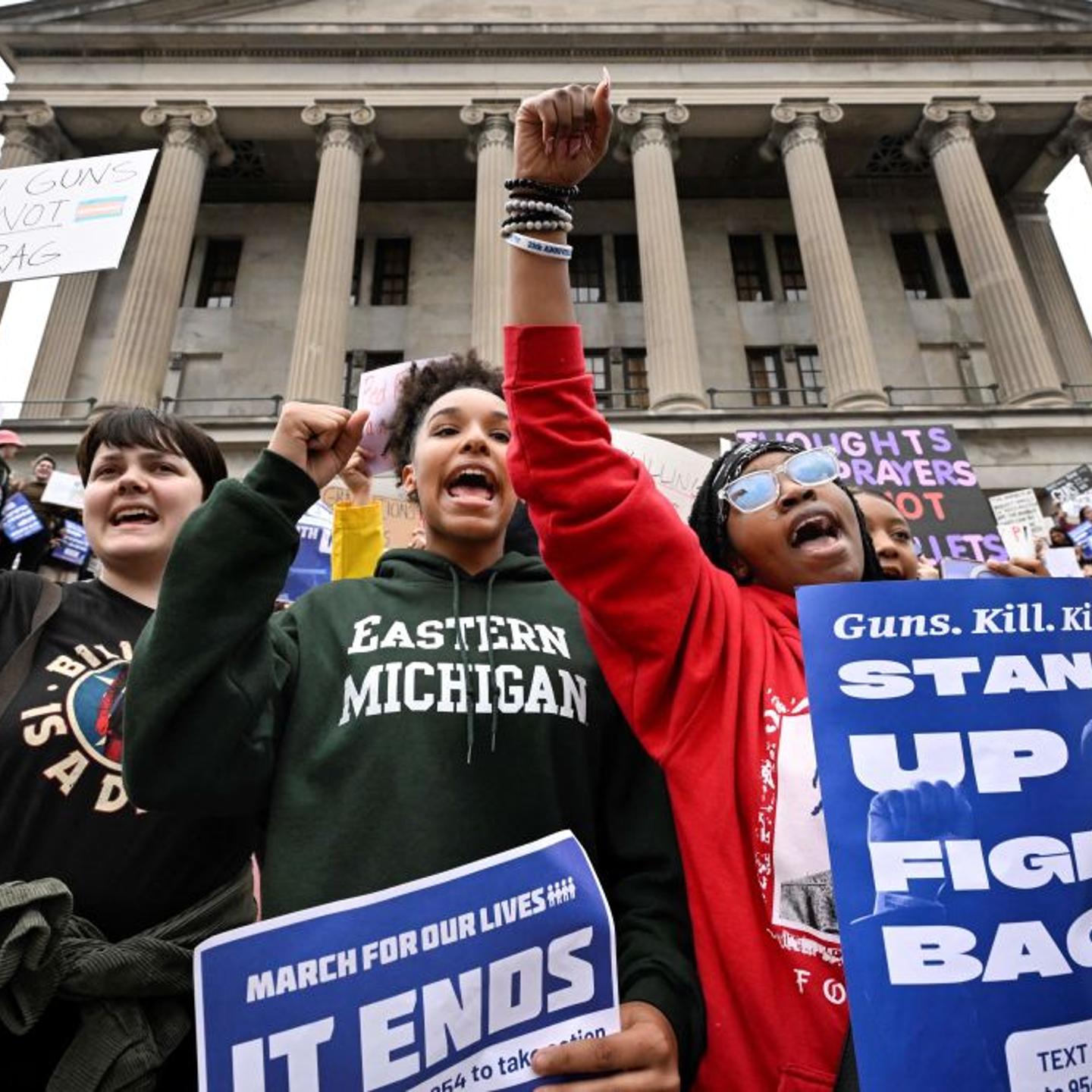 US-GUNS-VIOLENCE-PROTEST