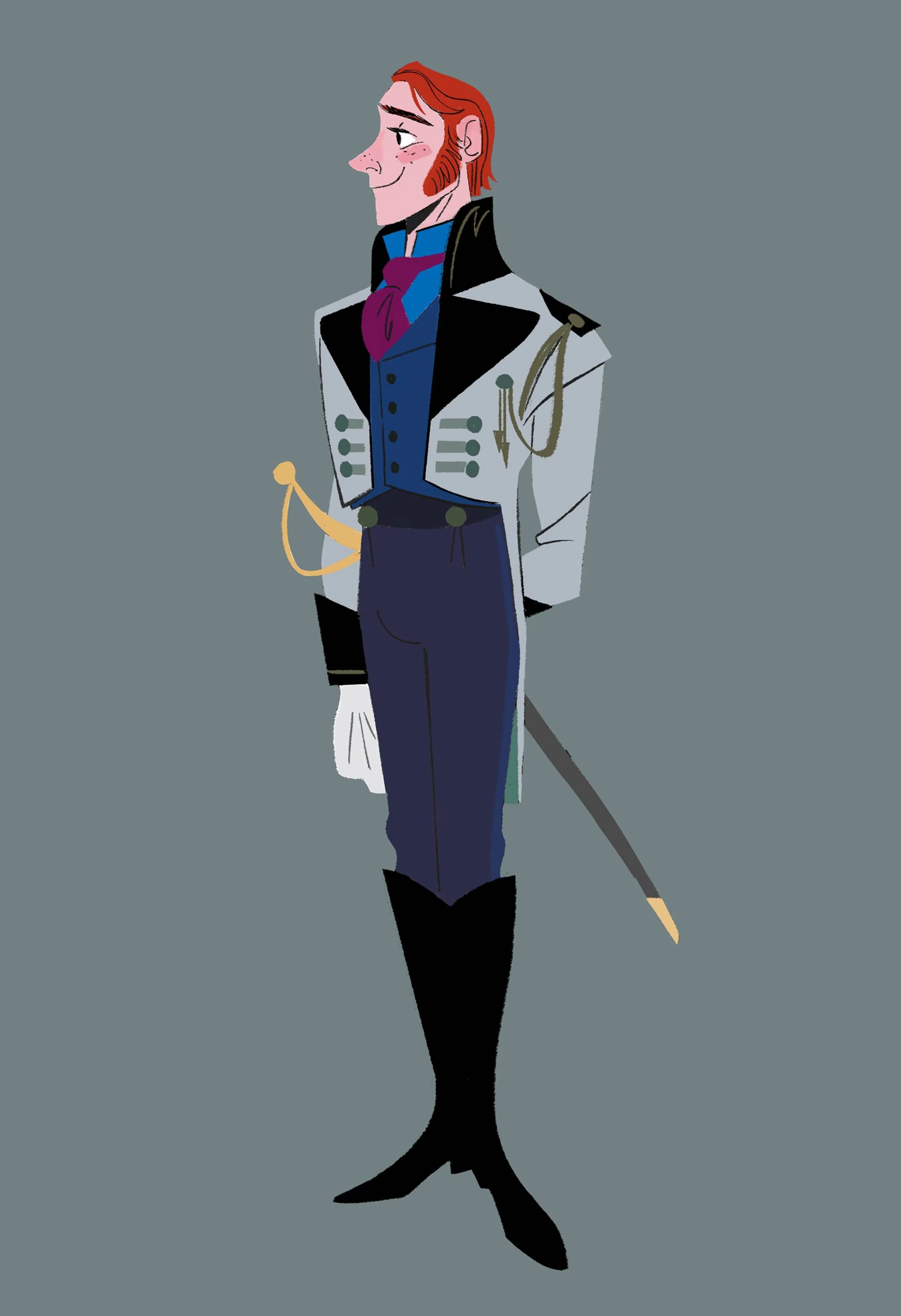 "FROZEN" Hans visual development art. ©2013 Disney. All Rights Reserved.