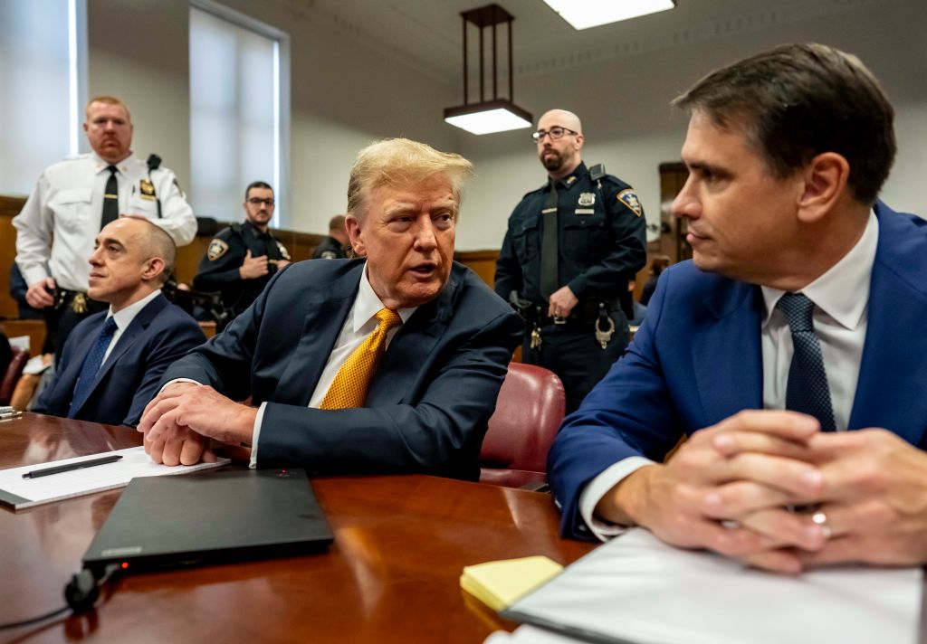 Former President Donald Trump's Hush Money Trial Continues In New York