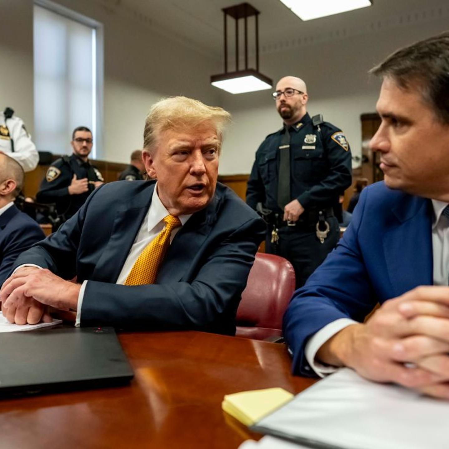 Former President Donald Trump's Hush Money Trial Continues In New York