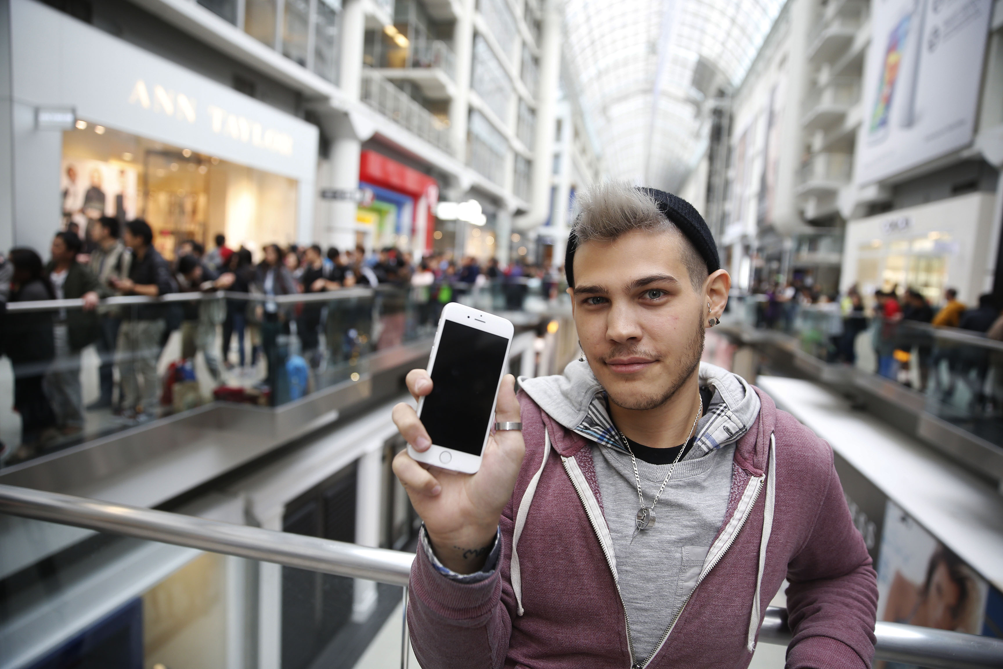 Consumer With Apple's iPhone 6