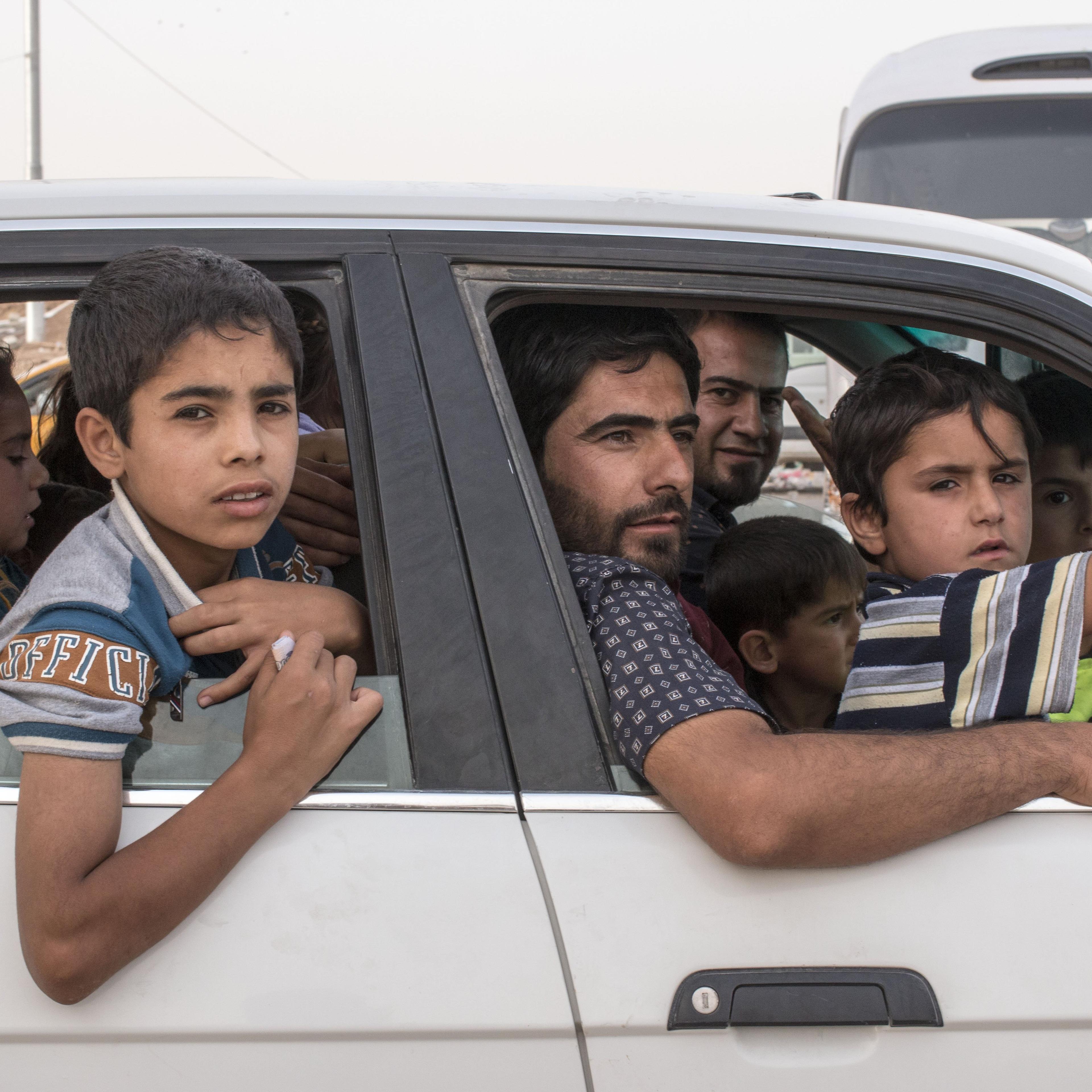 Iraqi Refugees Mosul