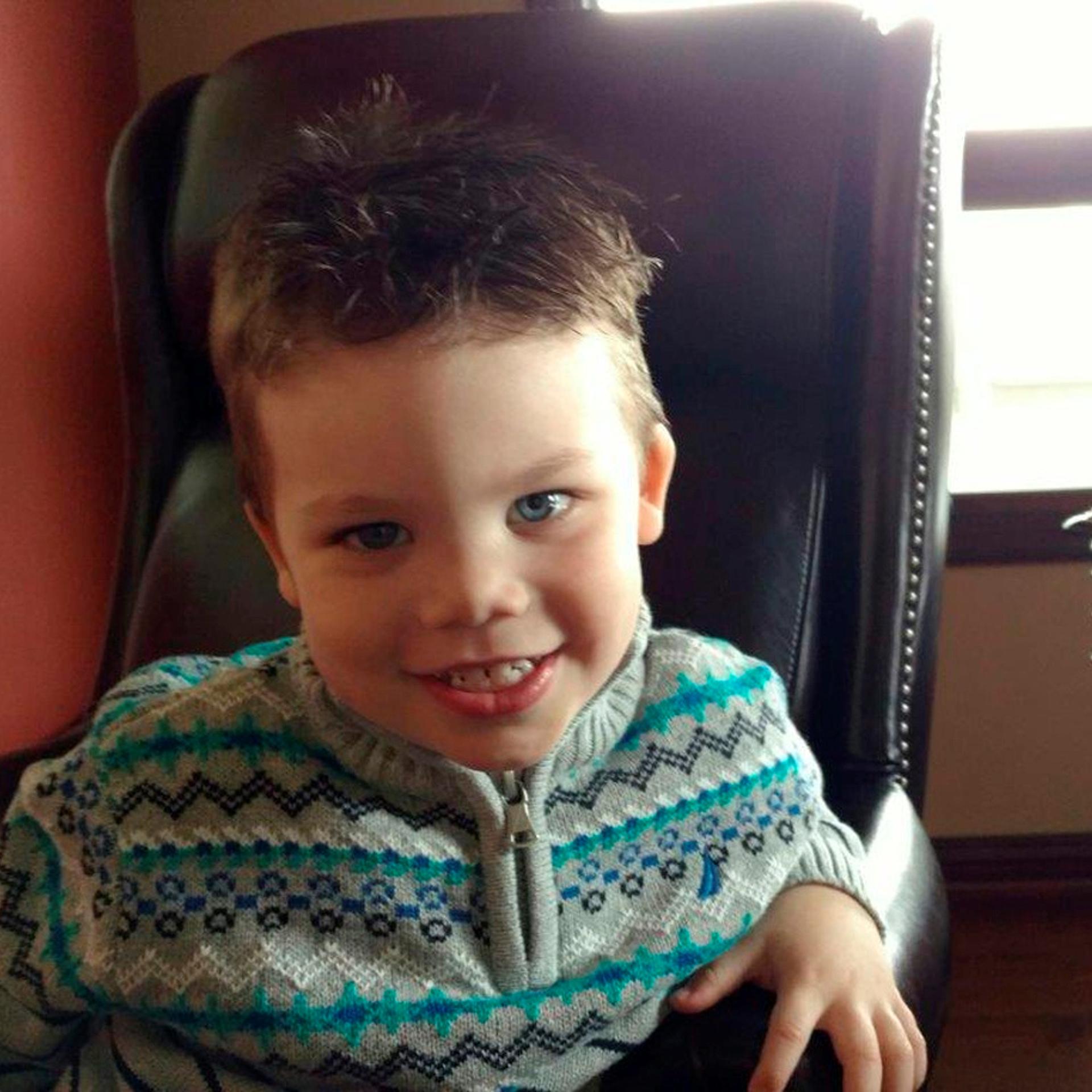 Lane Graves is seen in an undated picture released on Twitter by the Orange County Sheriff's Department in Orlando, Florida