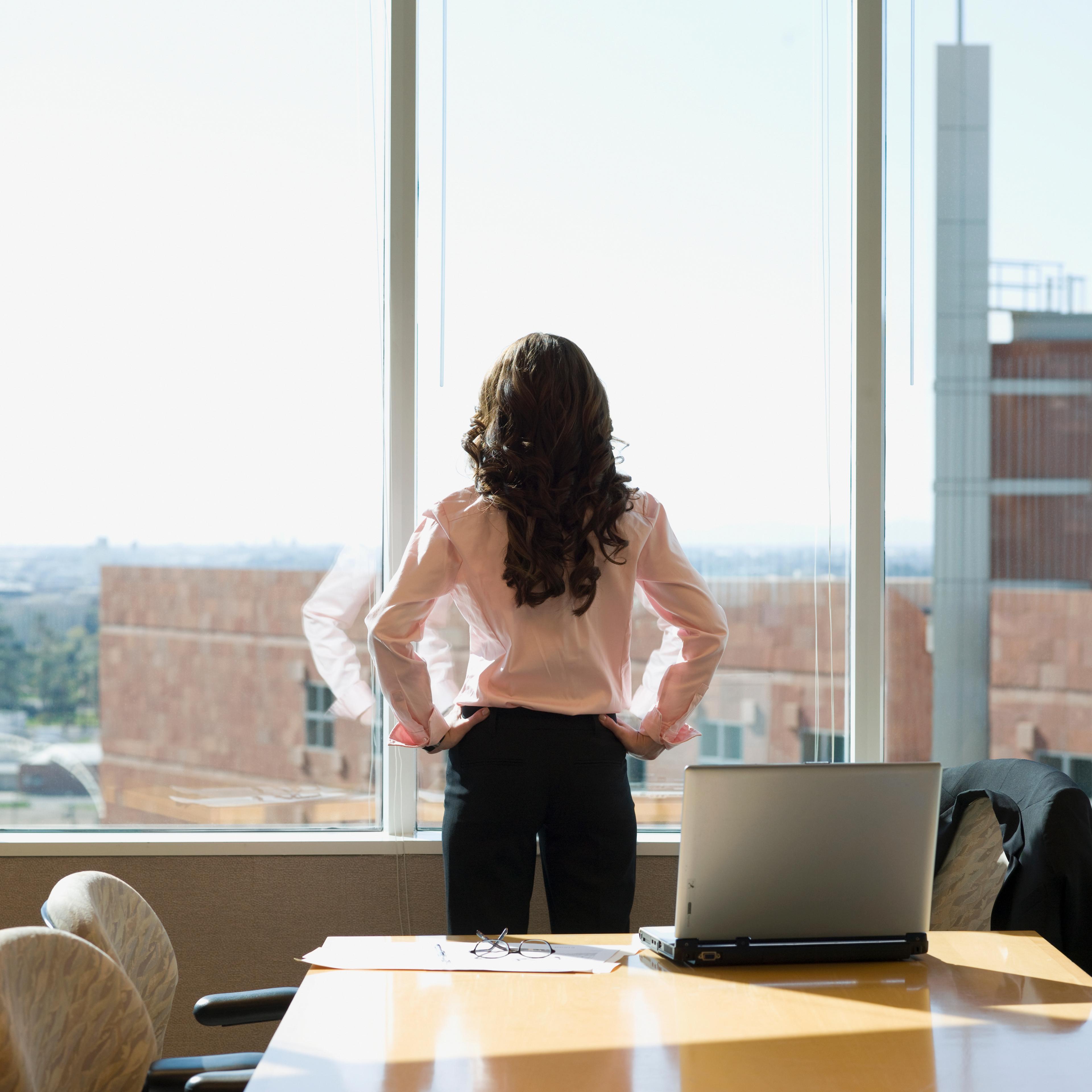 businesswoman-standing